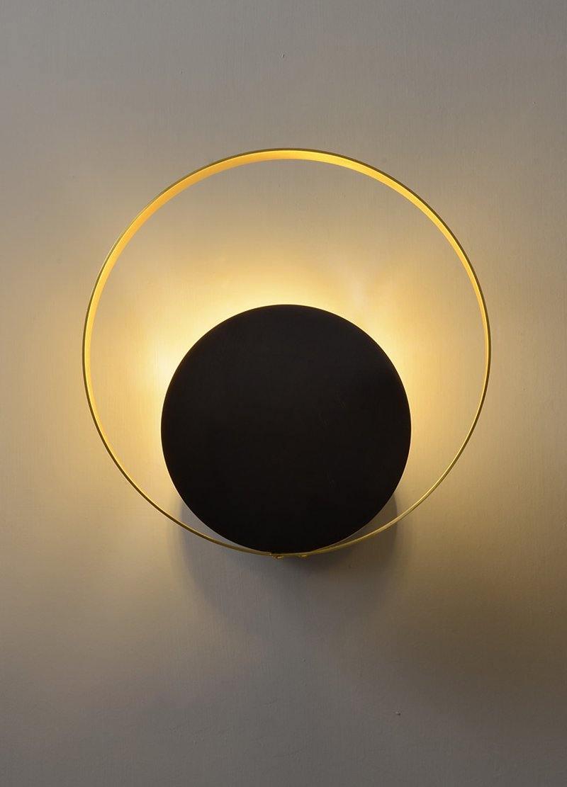 Erliren Modern Minimalist Circle Wall Lamp-Neutral Decor