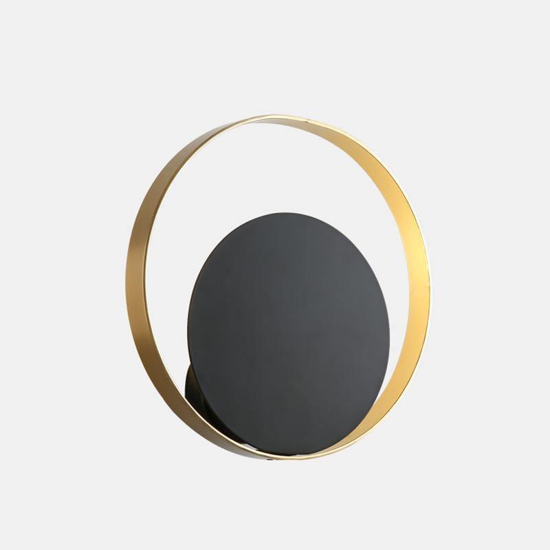 Erliren Modern Minimalist Circle Wall Lamp-Neutral Decor