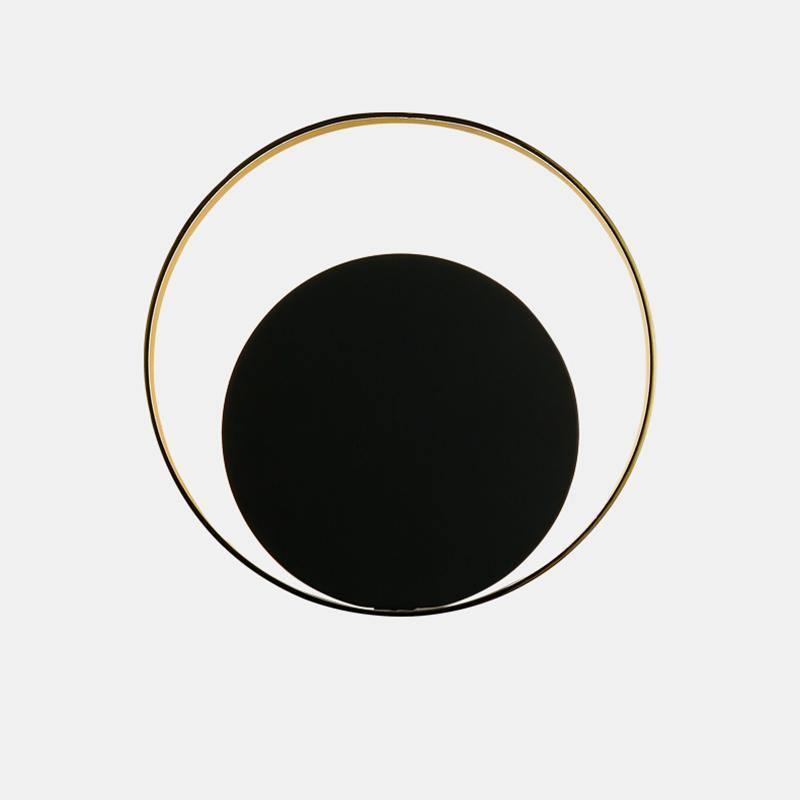 Erliren Modern Minimalist Circle Wall Lamp-Neutral Decor