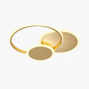 Insk Art Circles LED Ceiling Light-Neutral Decor