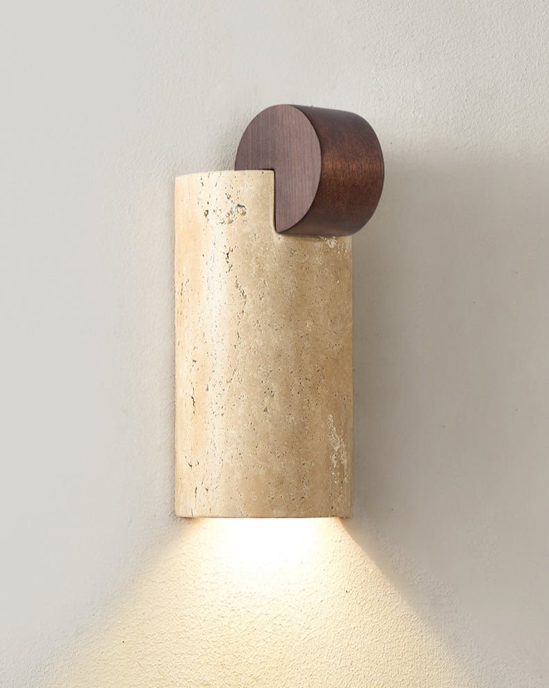 Circular Accent Wall Sconce-Neutral Decor