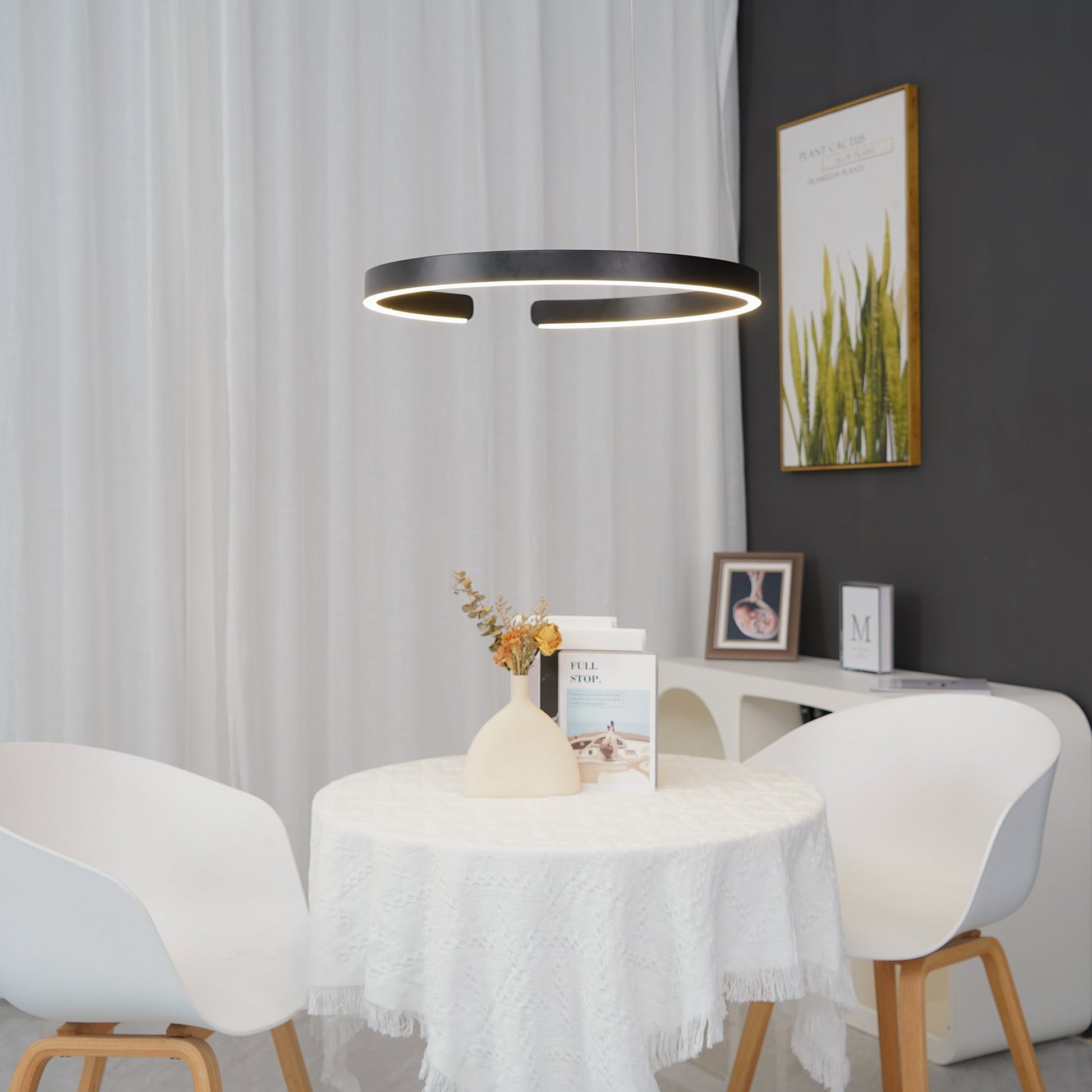 Frixx Modern Minimalist Chandelier-Neutral Decor