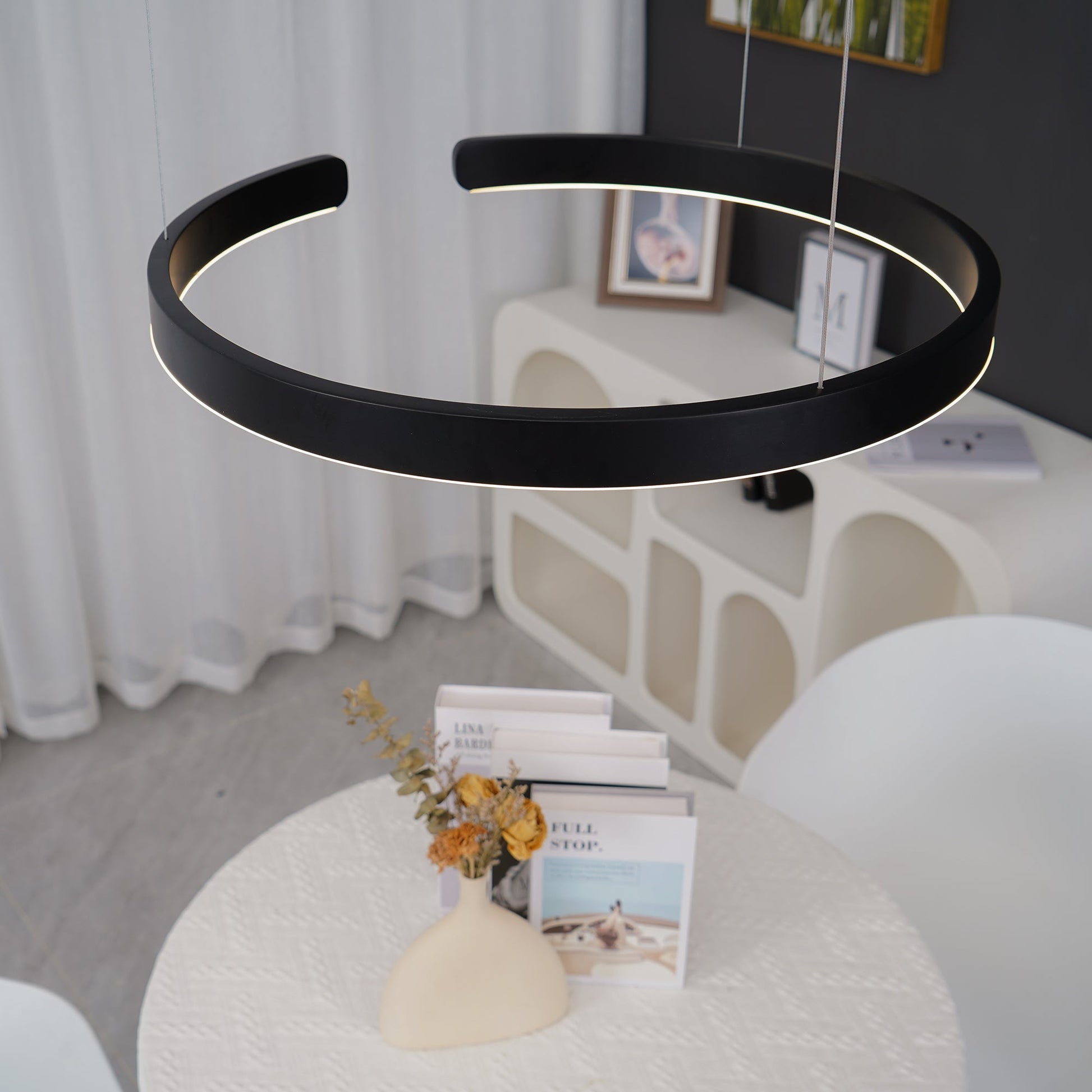 Frixx Modern Minimalist Chandelier-Neutral Decor