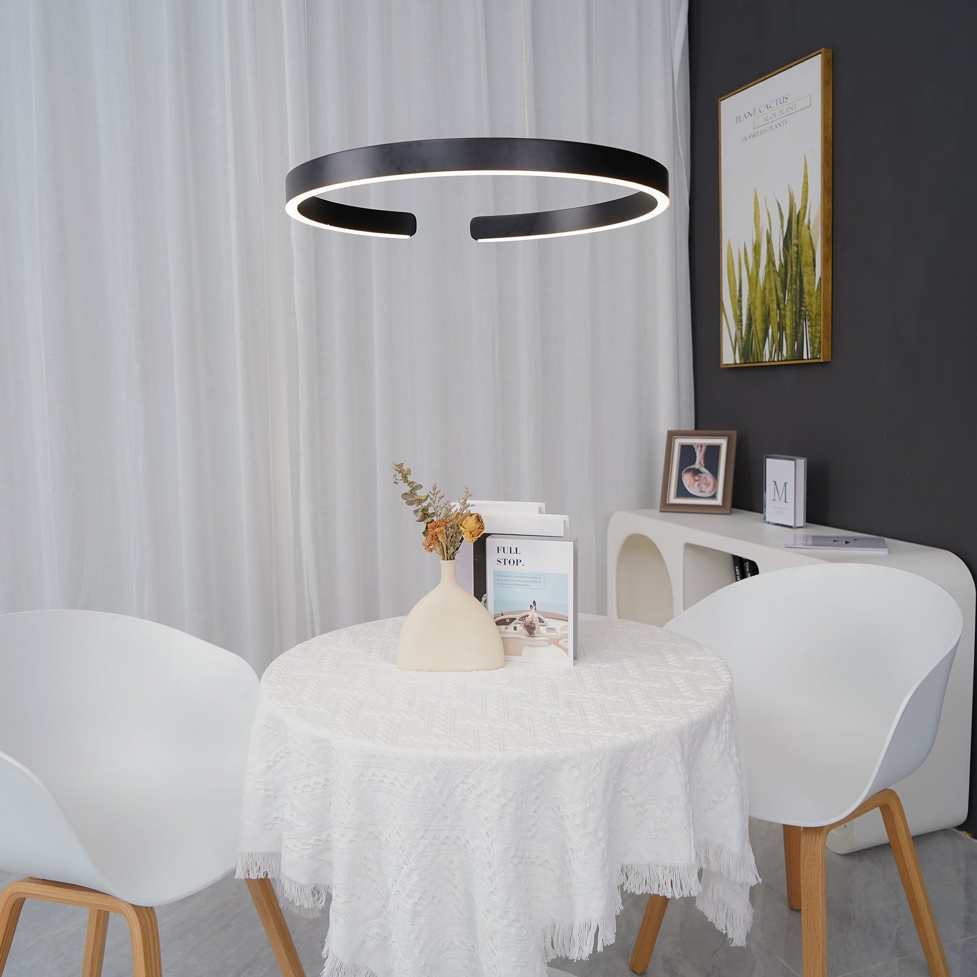 Frixx Modern Minimalist Chandelier-Neutral Decor