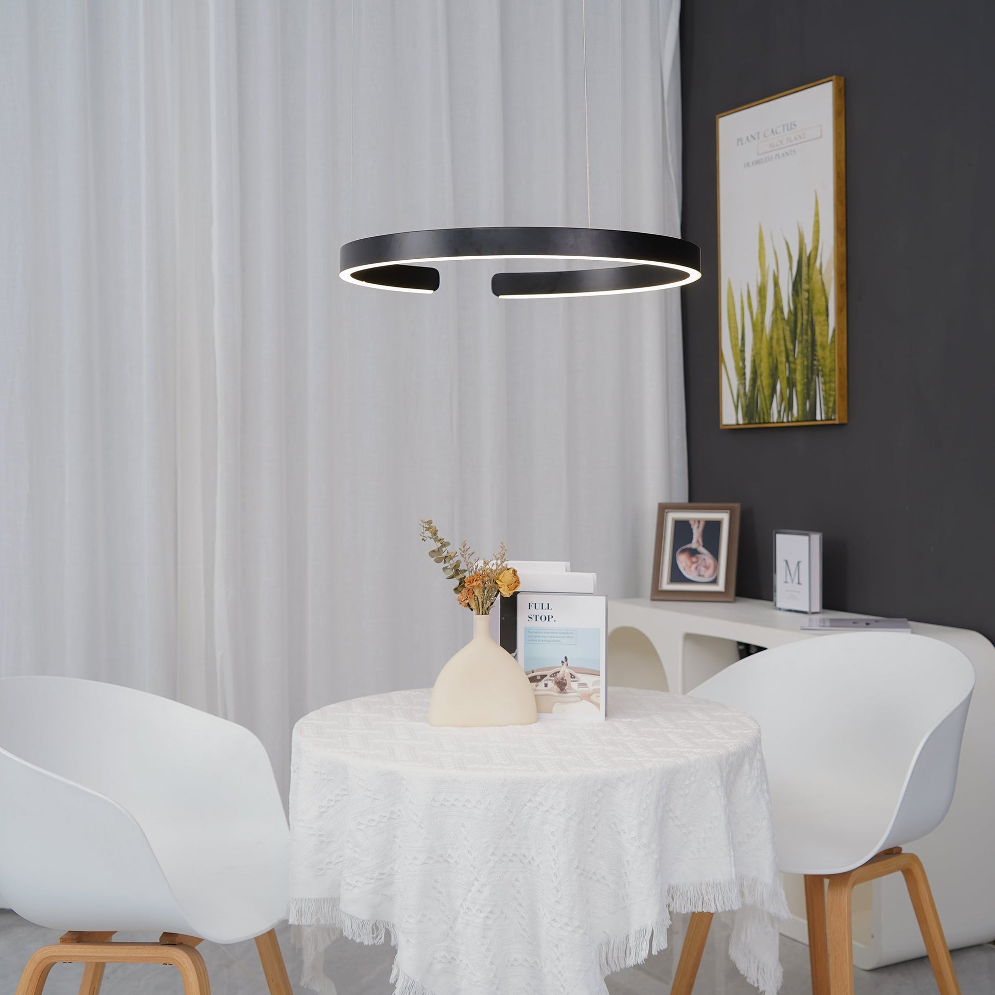Frixx Modern Minimalist Chandelier-Neutral Decor