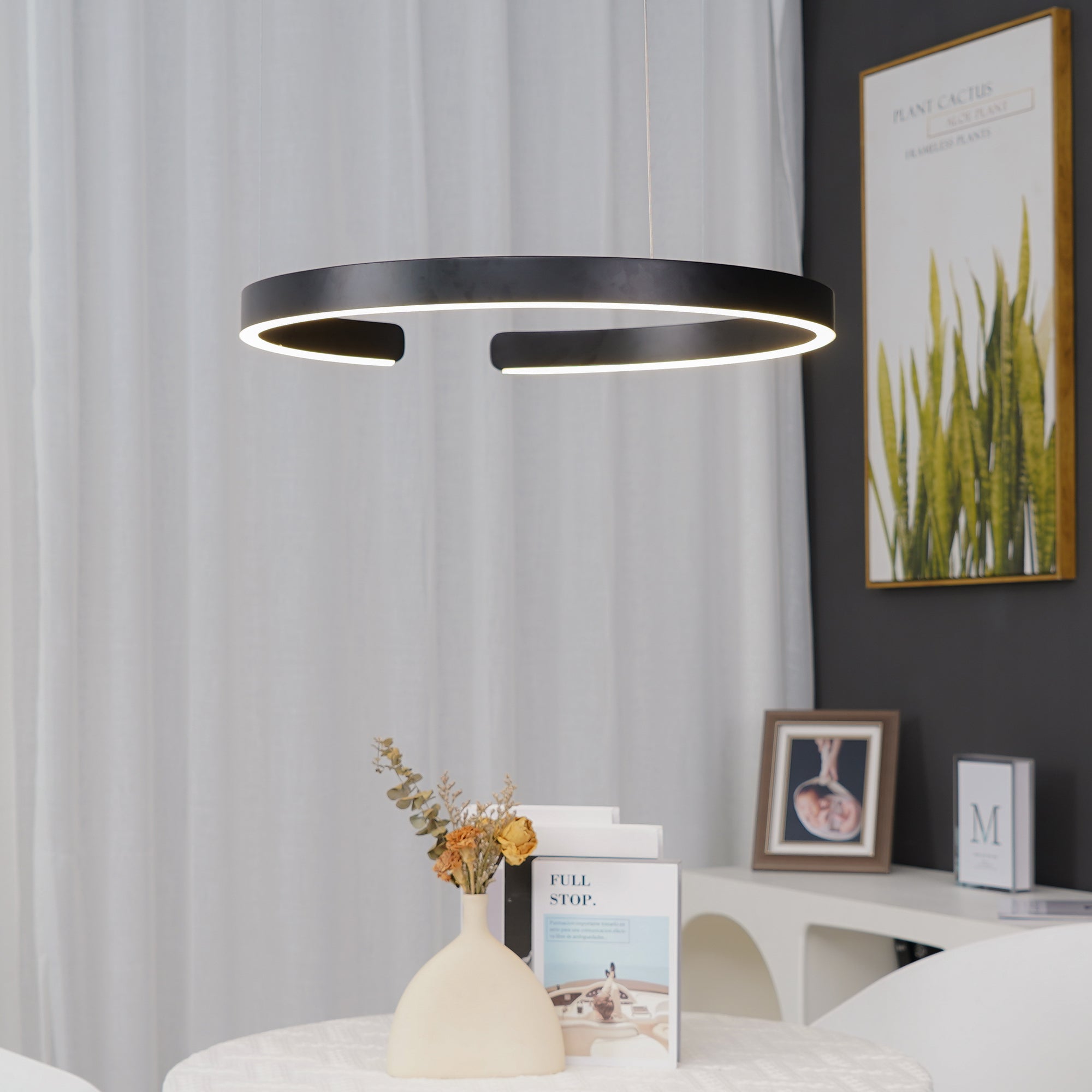 Frixx Modern Minimalist Chandelier-Neutral Decor