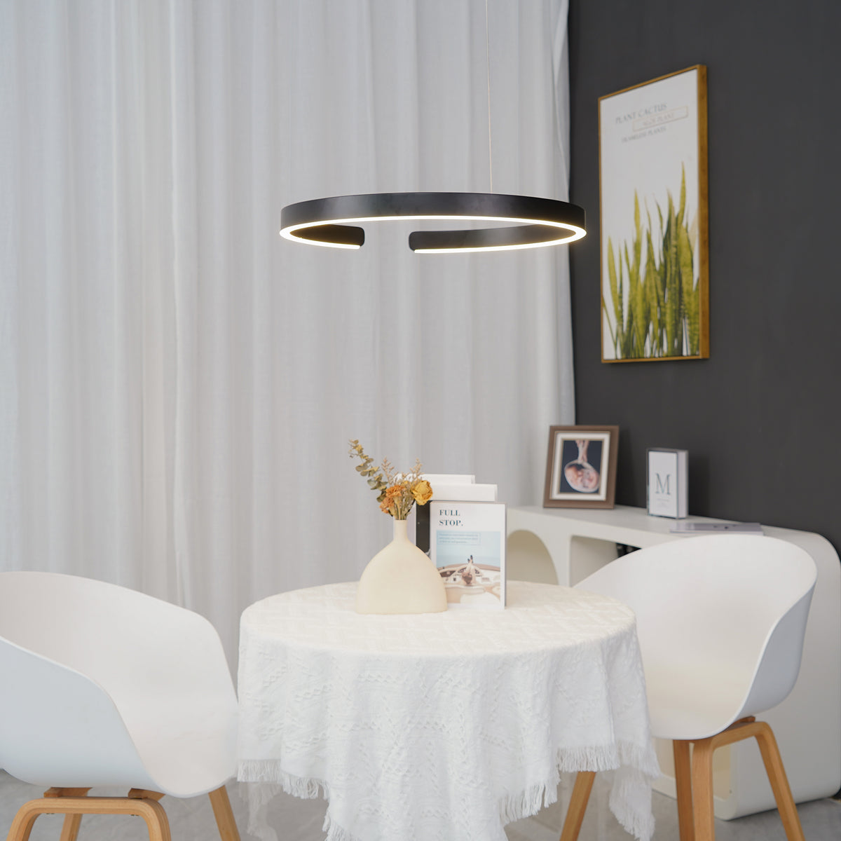 Frixx Modern Minimalist Chandelier-Neutral Decor