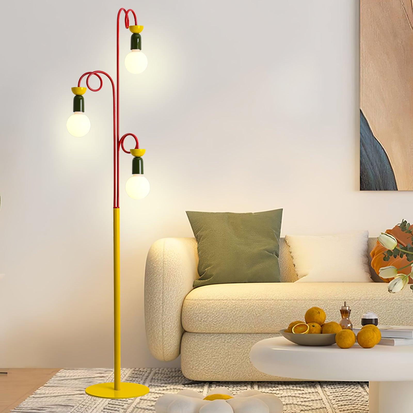 Erzoril Industrial Iron Ceiling Light-Neutral Decor