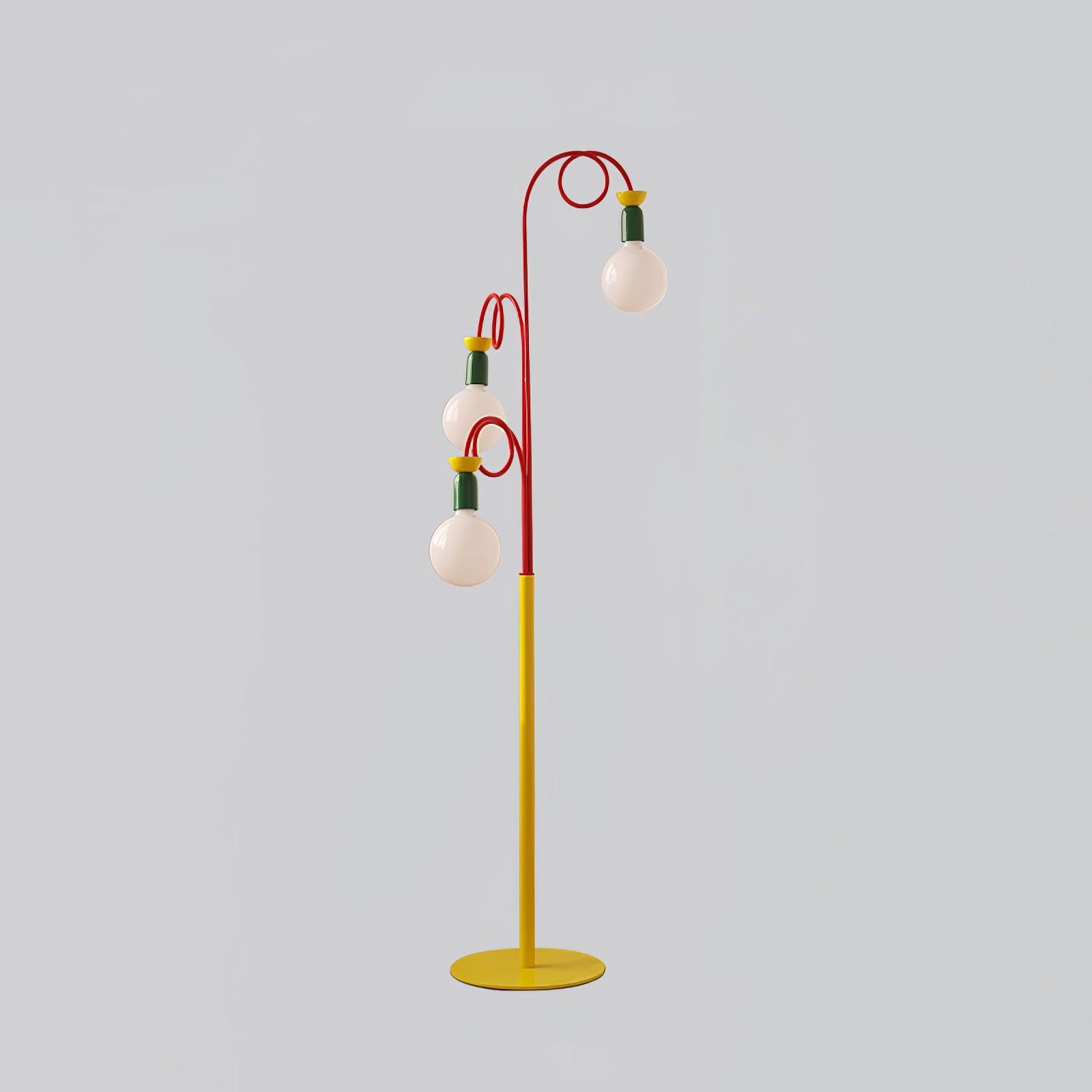 Trilo Glass Playful Table Lamp-Neutral Decor