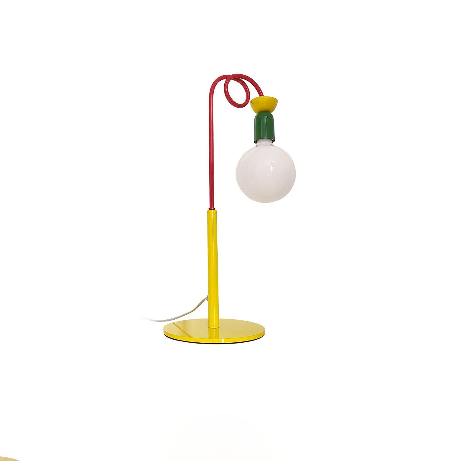 Trilo Glass Playful Table Lamp-Neutral Decor