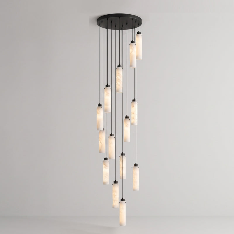 Cassian Alabaster Combination Chandelier