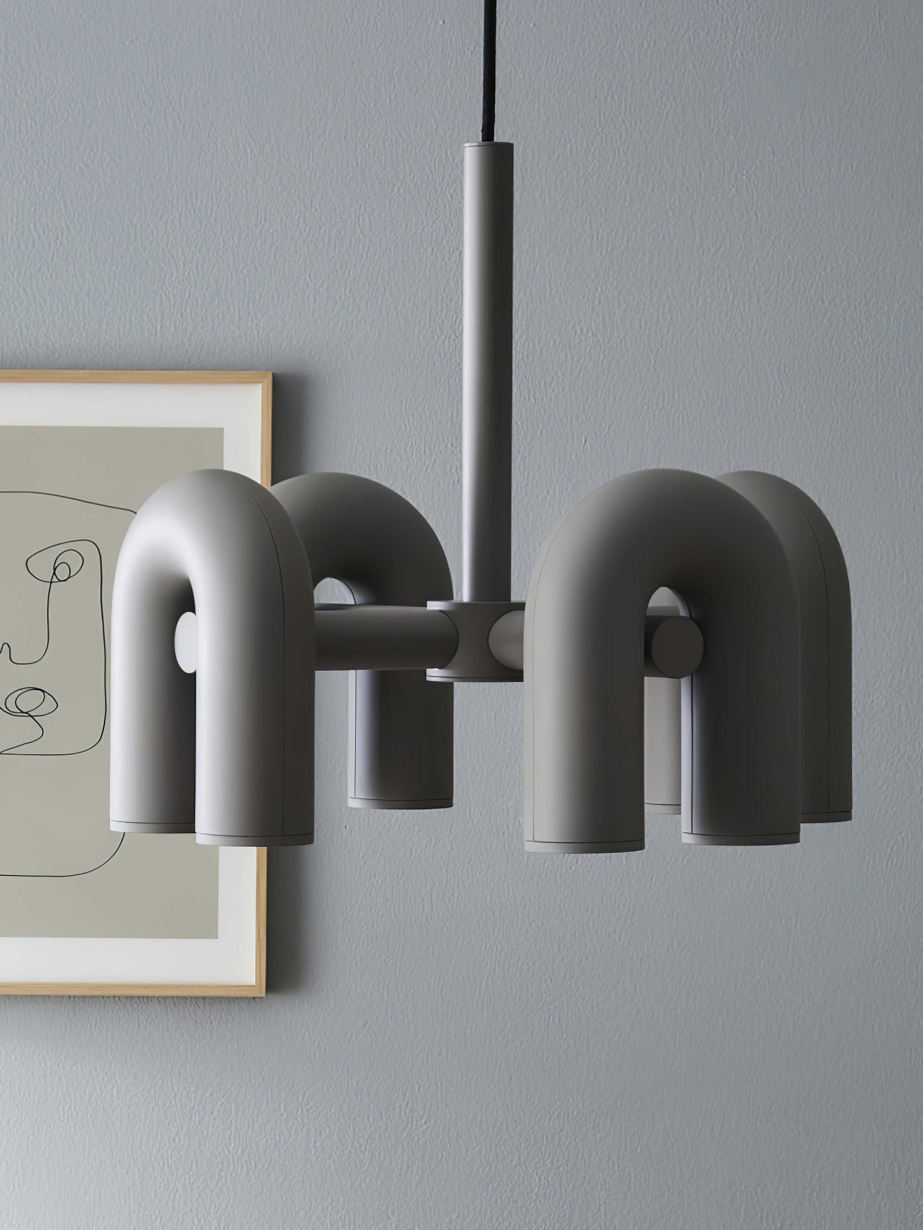 Lustra Chandelier Cirkus U Shape-Neutral Decor