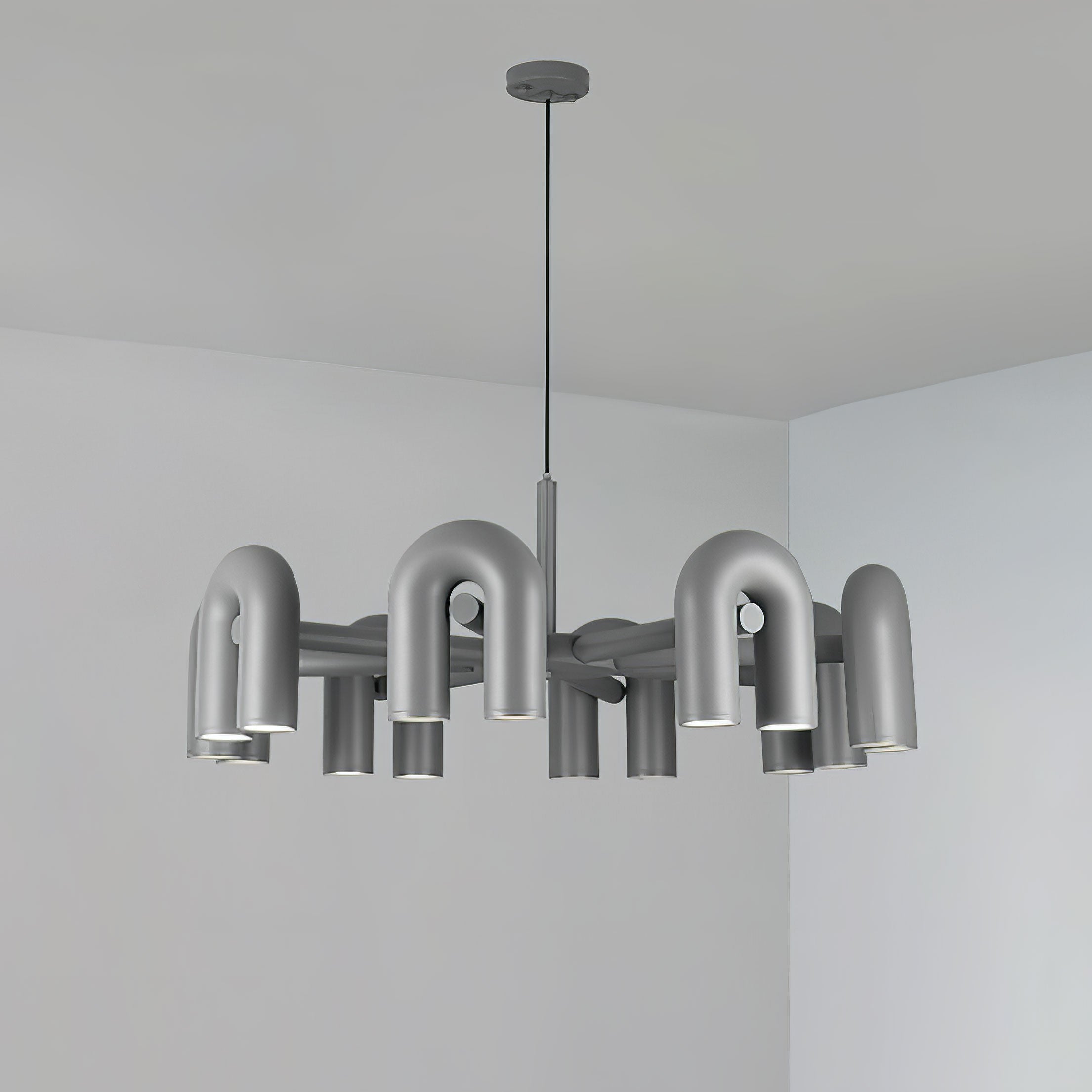 Lustra Chandelier Cirkus U Shape-Neutral Decor