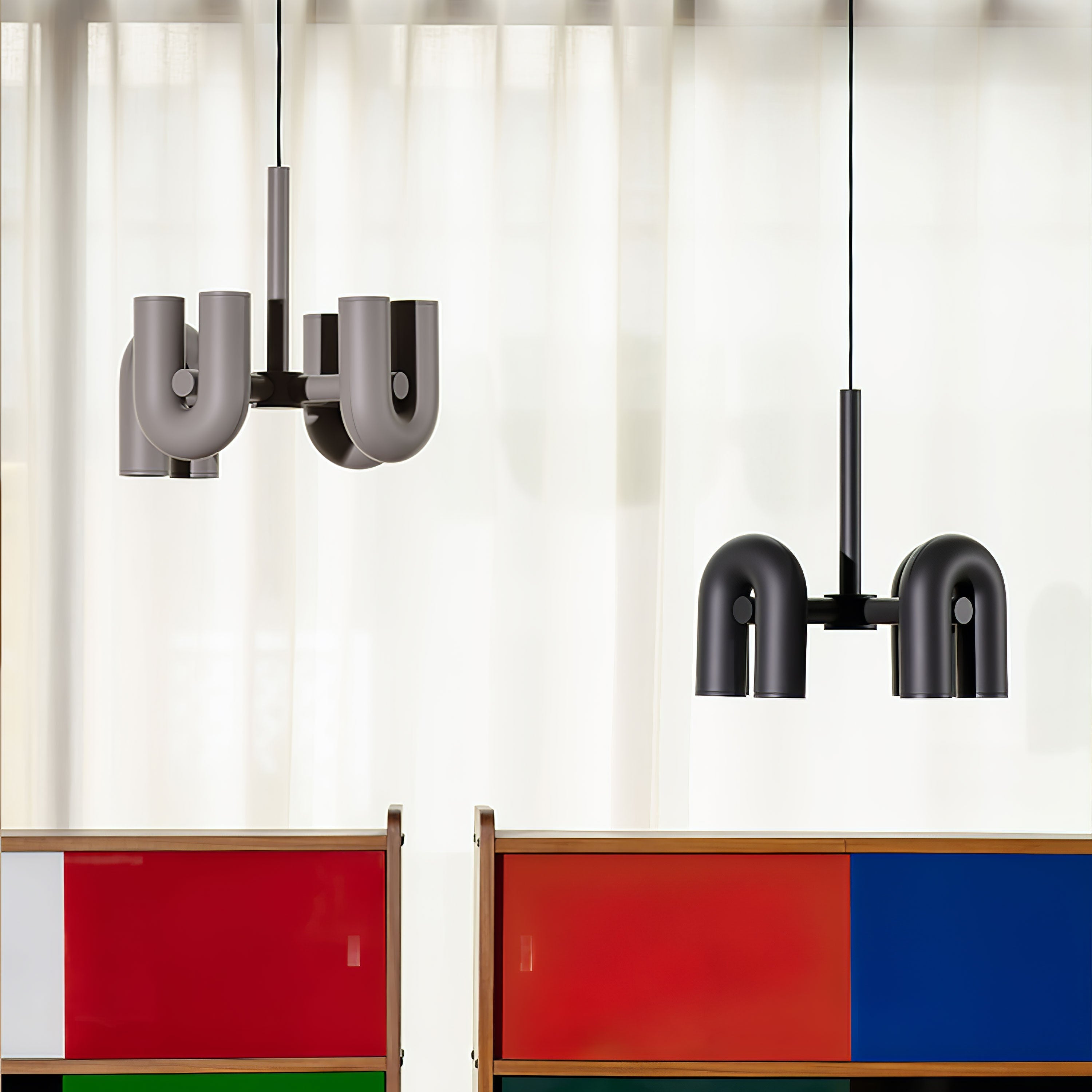 Lustra Chandelier Cirkus U Shape-Neutral Decor