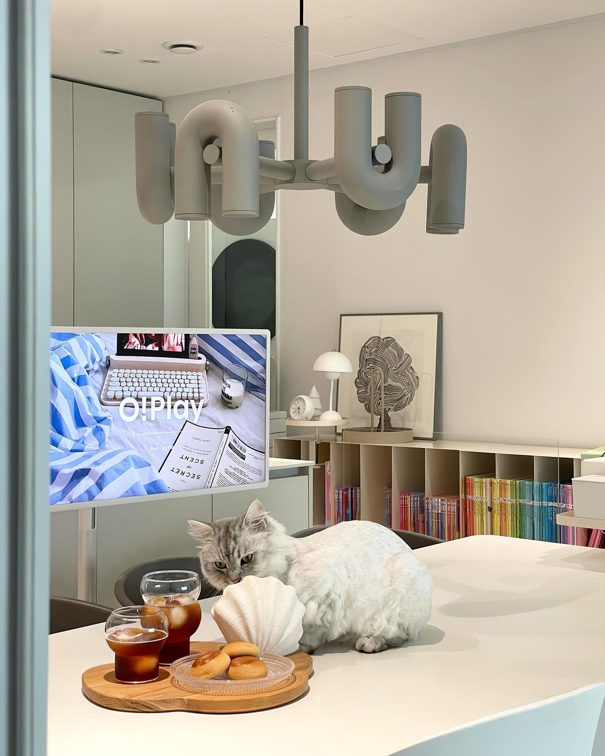 Lustra Chandelier Cirkus U Shape-Neutral Decor