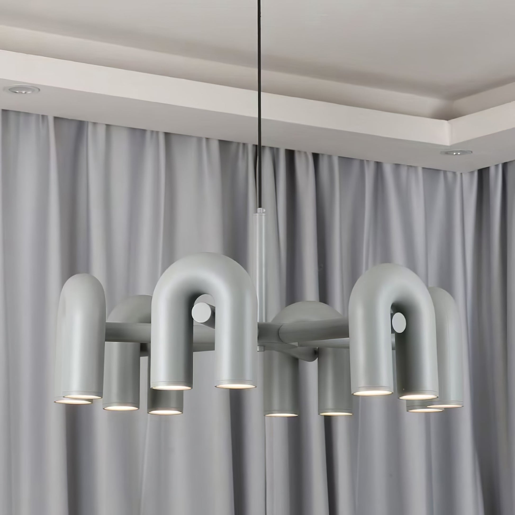 Lustra Chandelier Cirkus U Shape-Neutral Decor