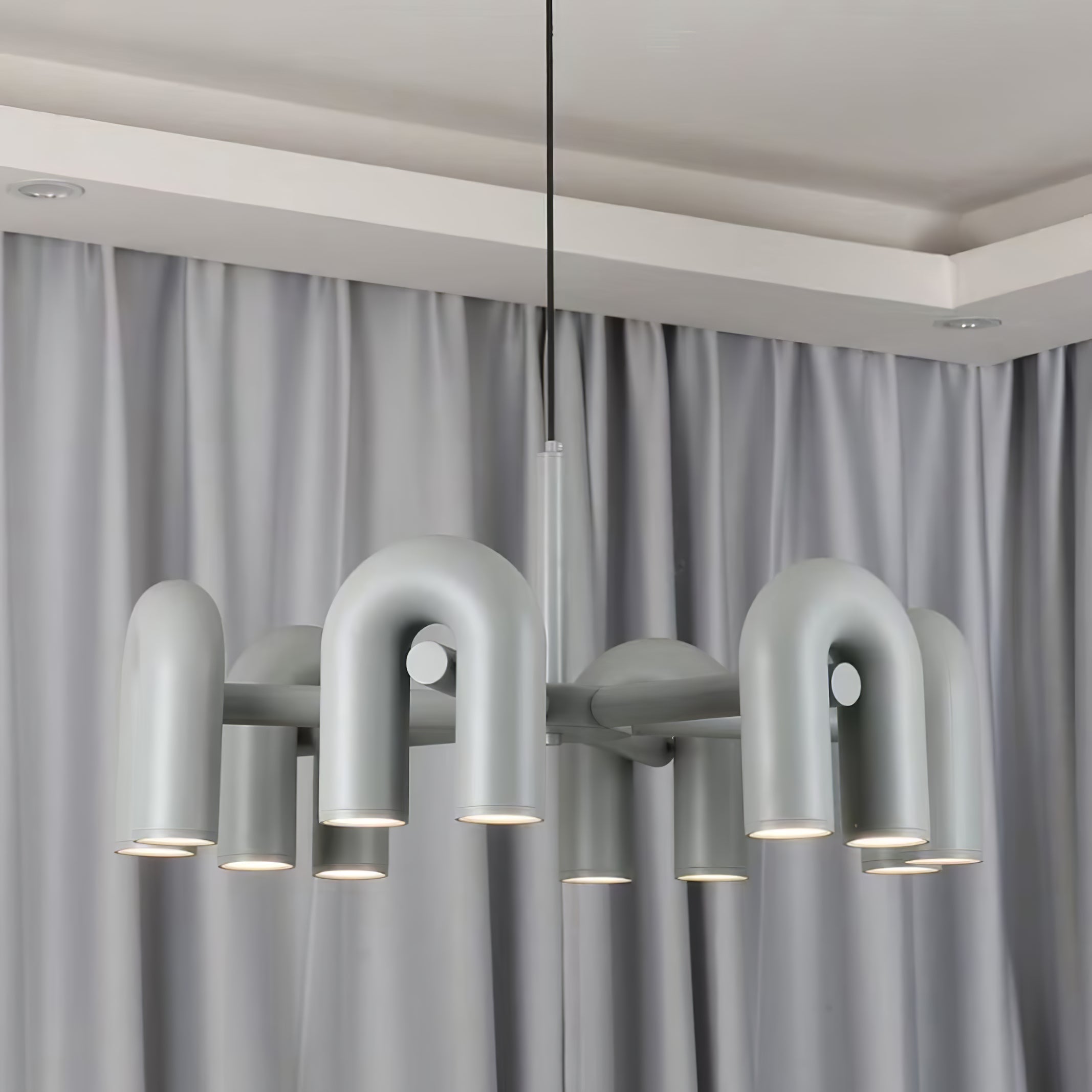 Lustra Chandelier Cirkus U Shape-Neutral Decor