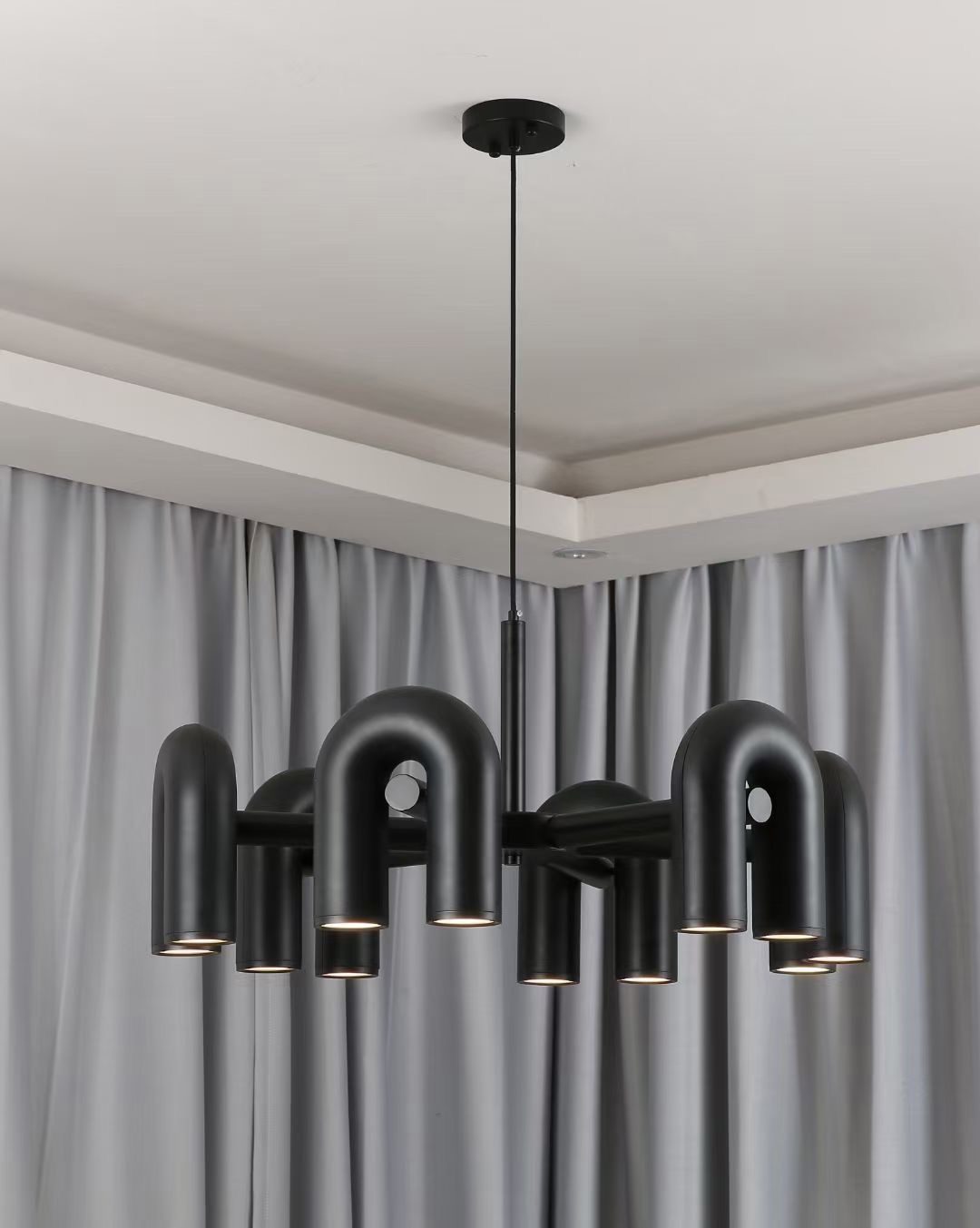 Lustra Chandelier Cirkus U Shape-Neutral Decor