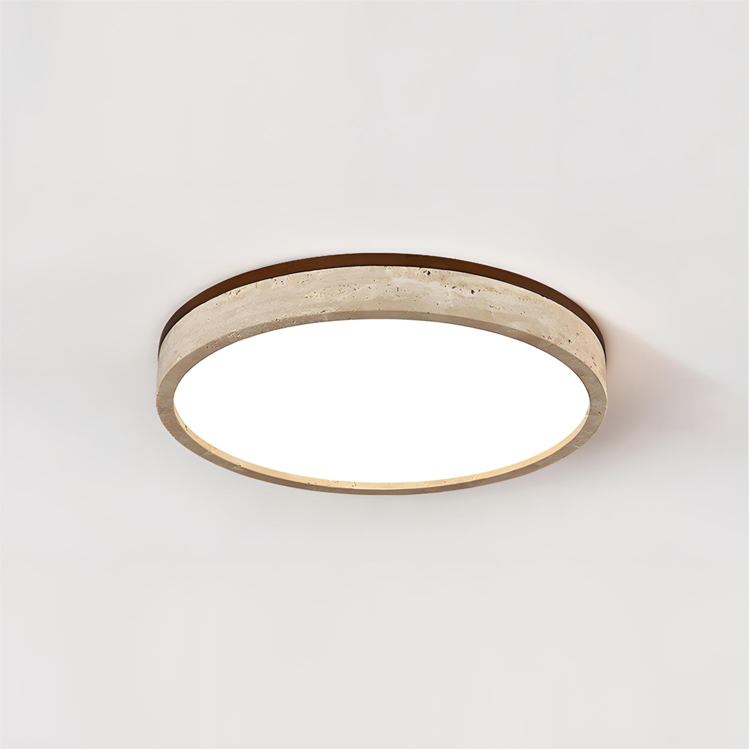 Travertine Ceiling Lamp