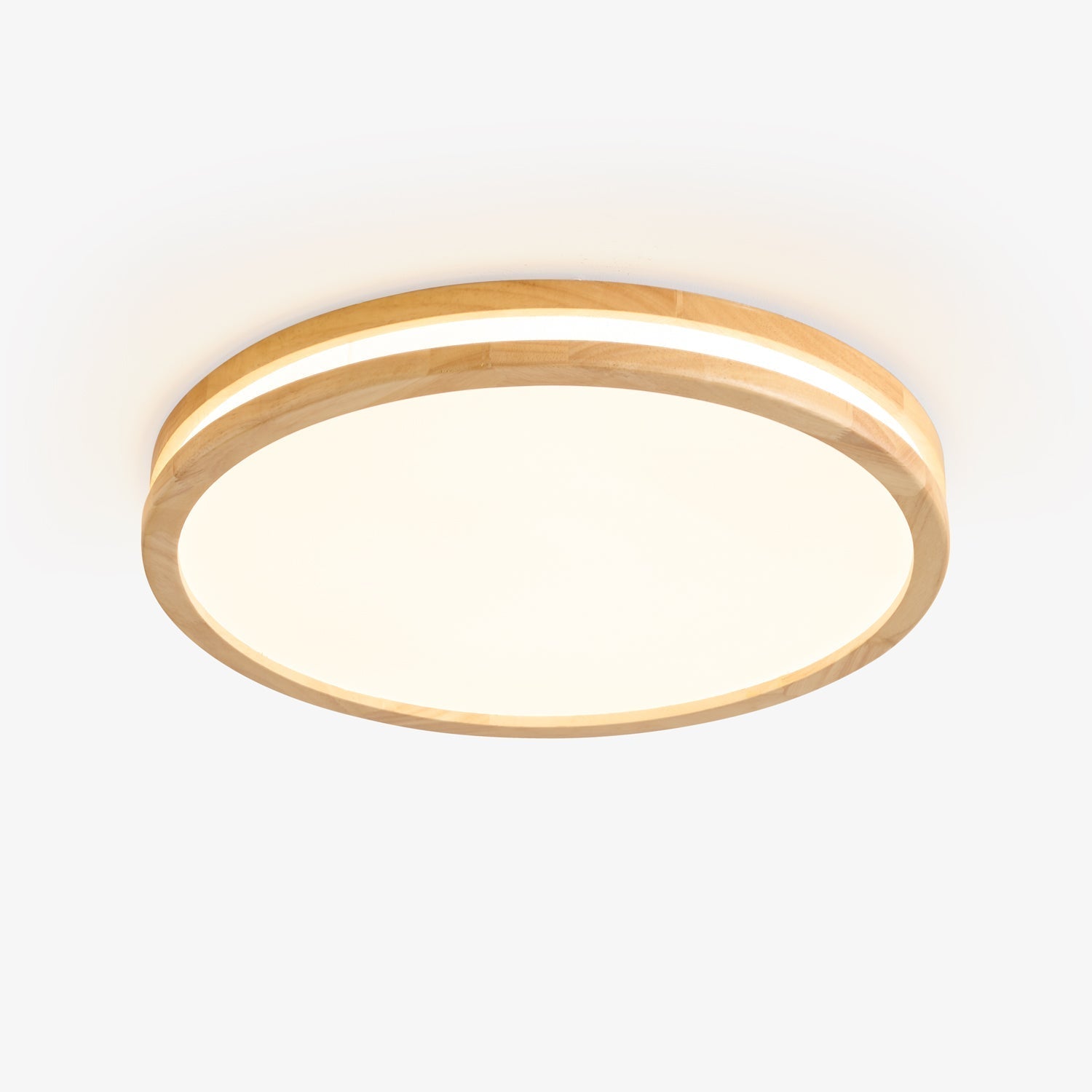 Nysilos Modern Minimalist Wood Ceiling Light-Neutral Decor