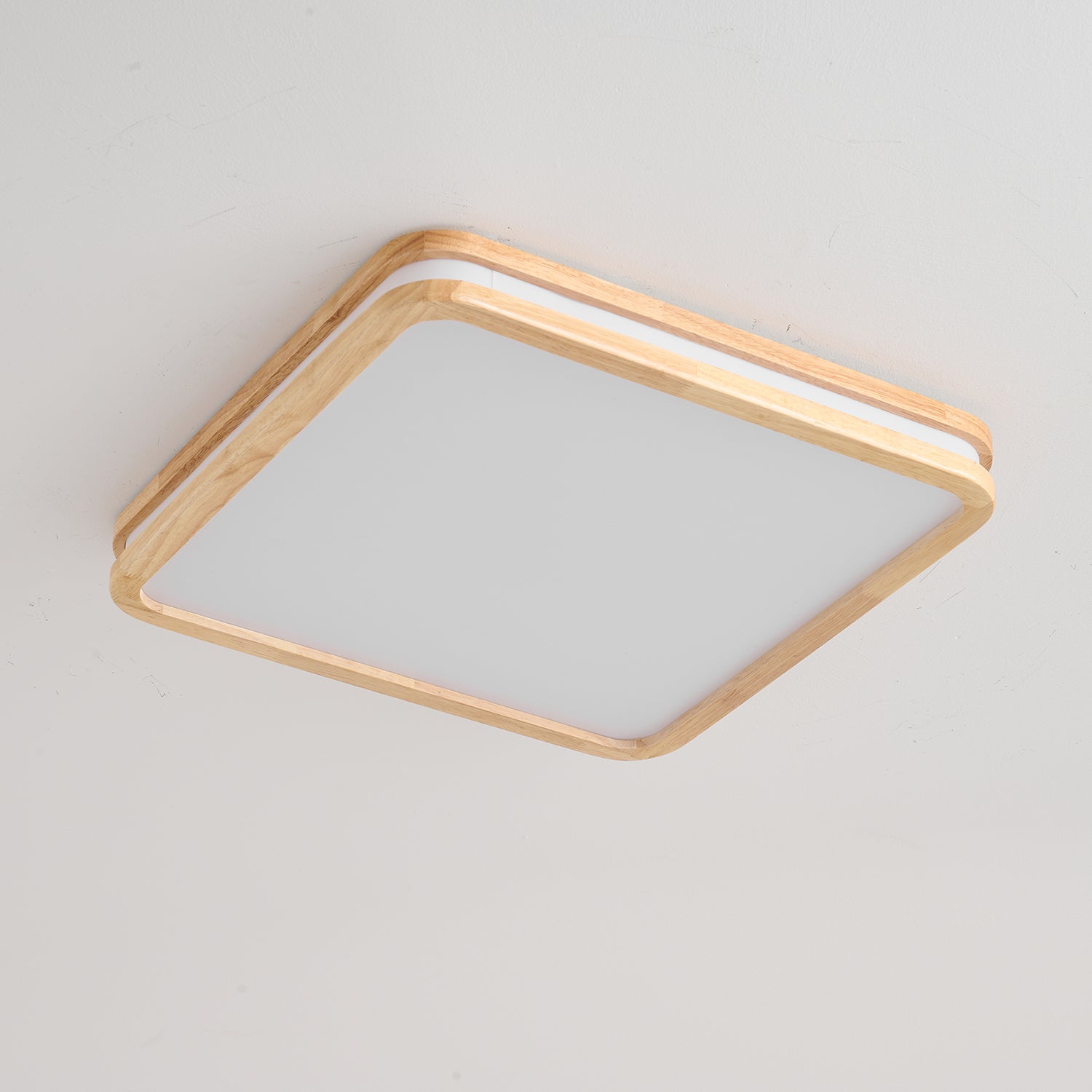 Nysilos Modern Minimalist Wood Ceiling Light-Neutral Decor