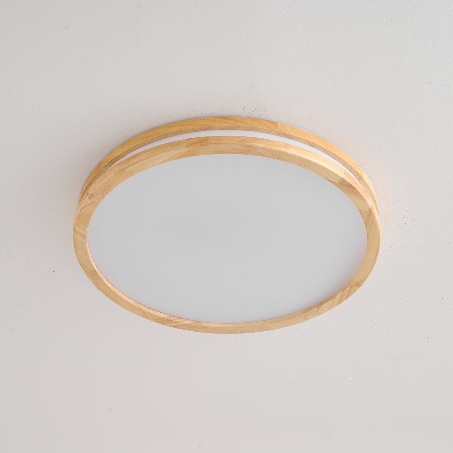 Nysilos Modern Minimalist Wood Ceiling Light-Neutral Decor