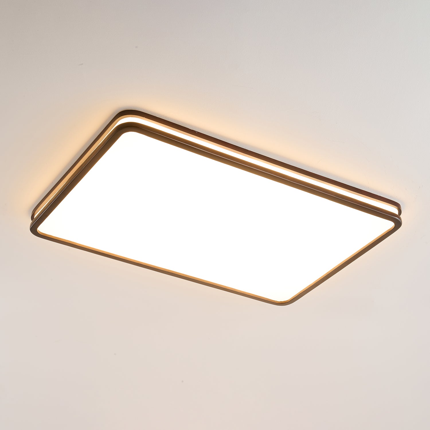 Nysilos Modern Minimalist Wood Ceiling Light-Neutral Decor