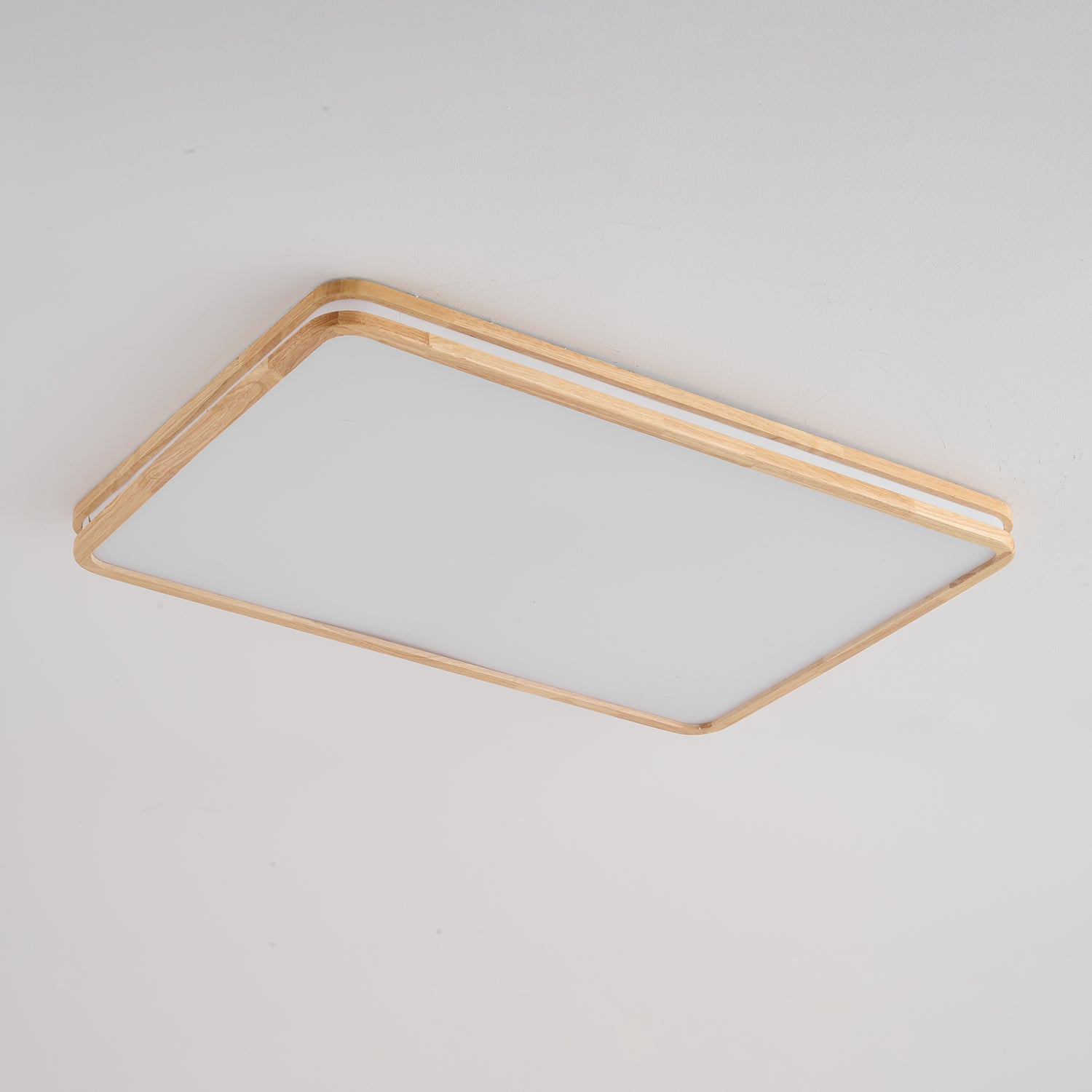 Nysilos Modern Minimalist Wood Ceiling Light-Neutral Decor