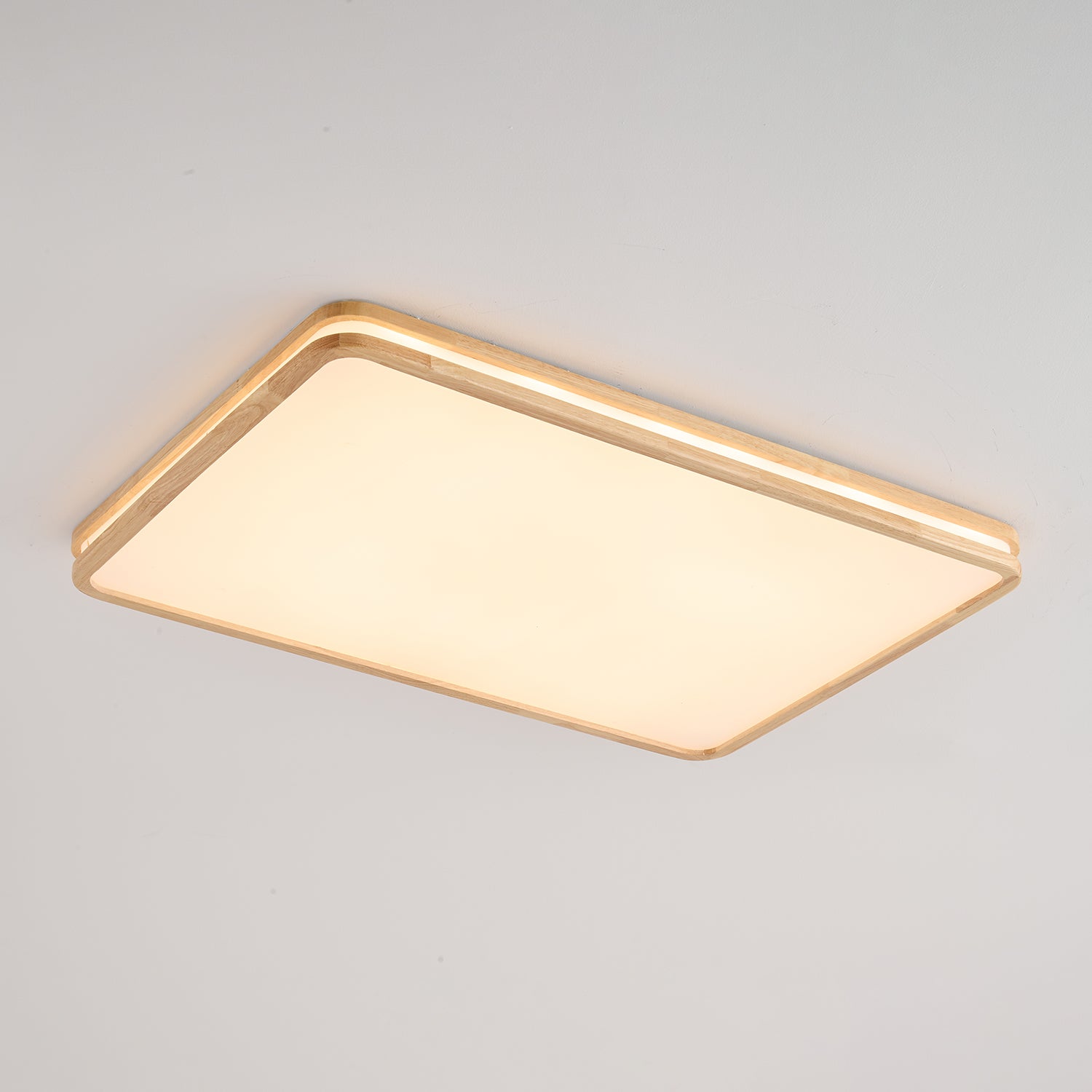 Nysilos Modern Minimalist Wood Ceiling Light-Neutral Decor