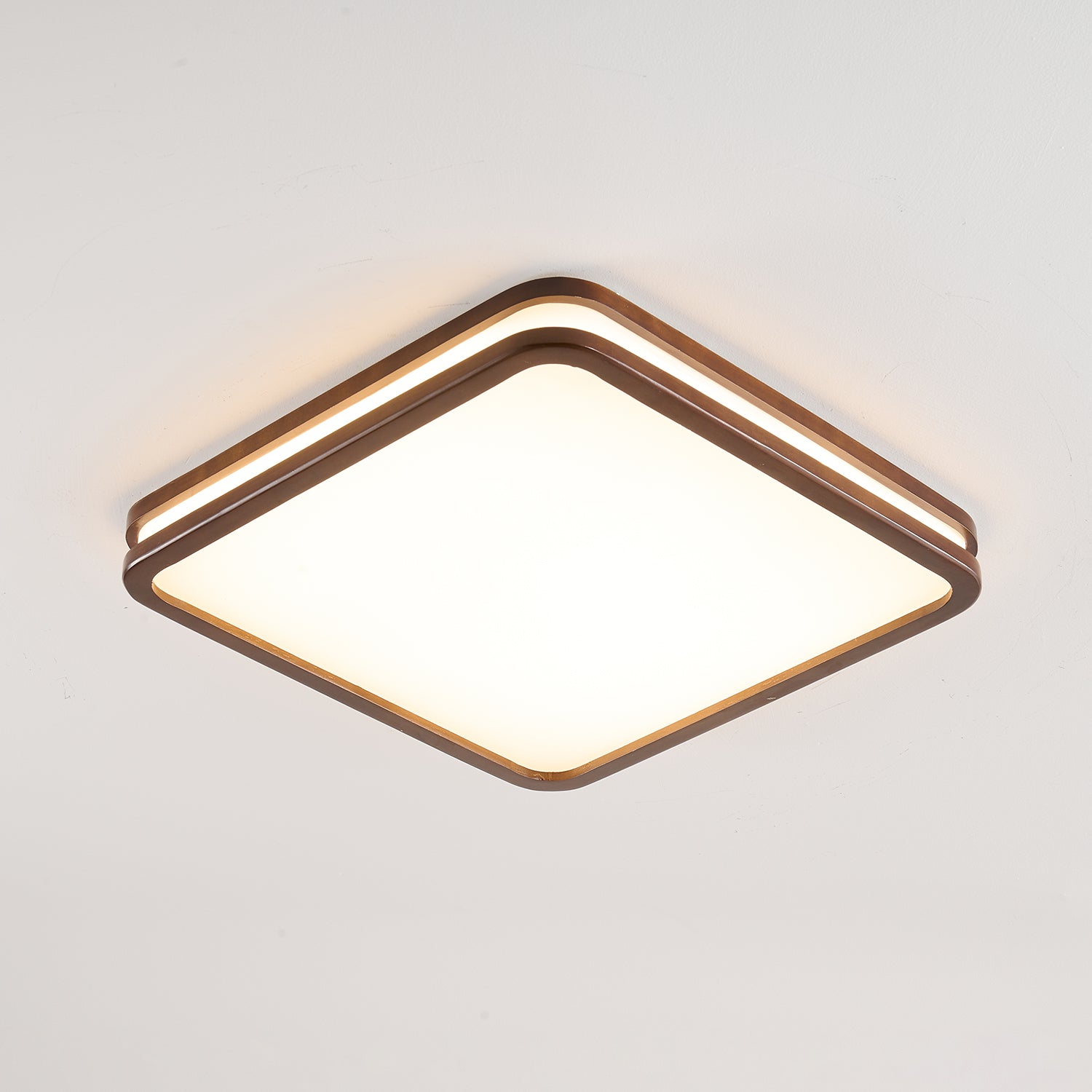 Nysilos Modern Minimalist Wood Ceiling Light-Neutral Decor