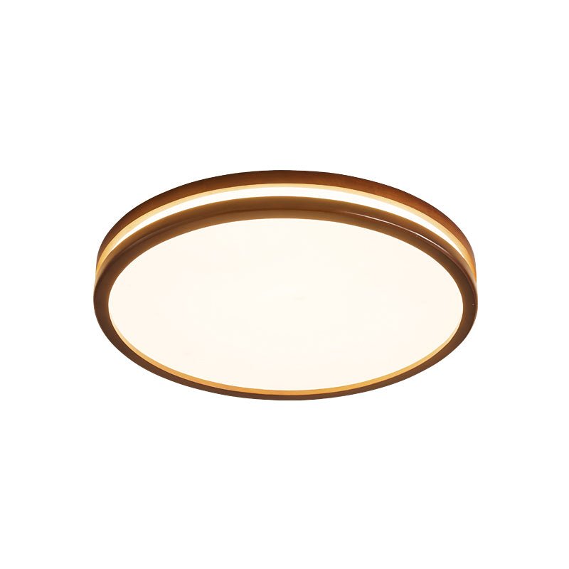 Nysilos Modern Minimalist Wood Ceiling Light-Neutral Decor