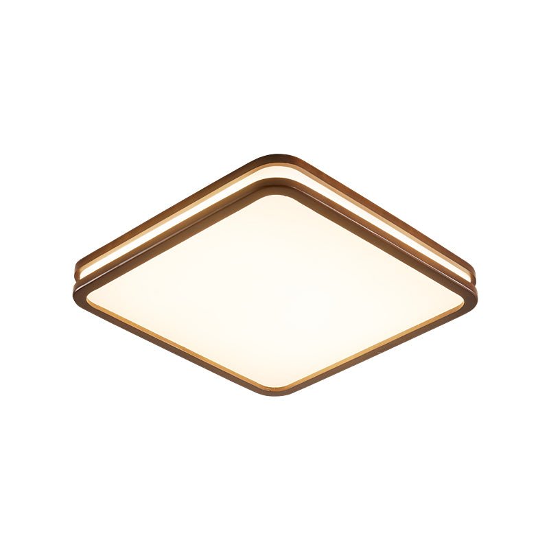 Nysilos Modern Minimalist Wood Ceiling Light-Neutral Decor