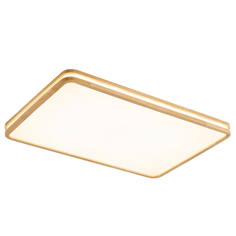 Nysilos Modern Minimalist Wood Ceiling Light-Neutral Decor