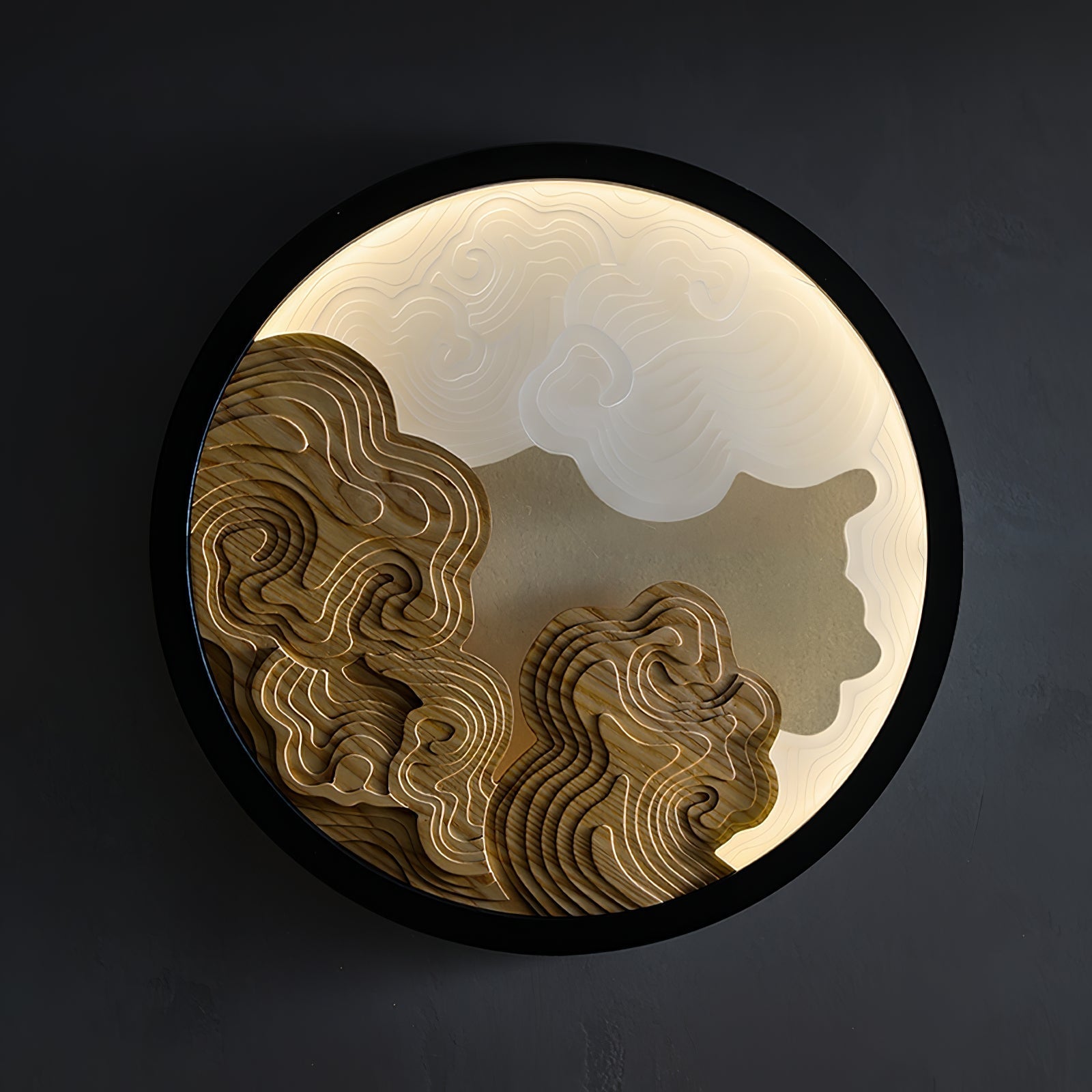 Grayson Modern Wood Wall Lamp-Neutral Decor