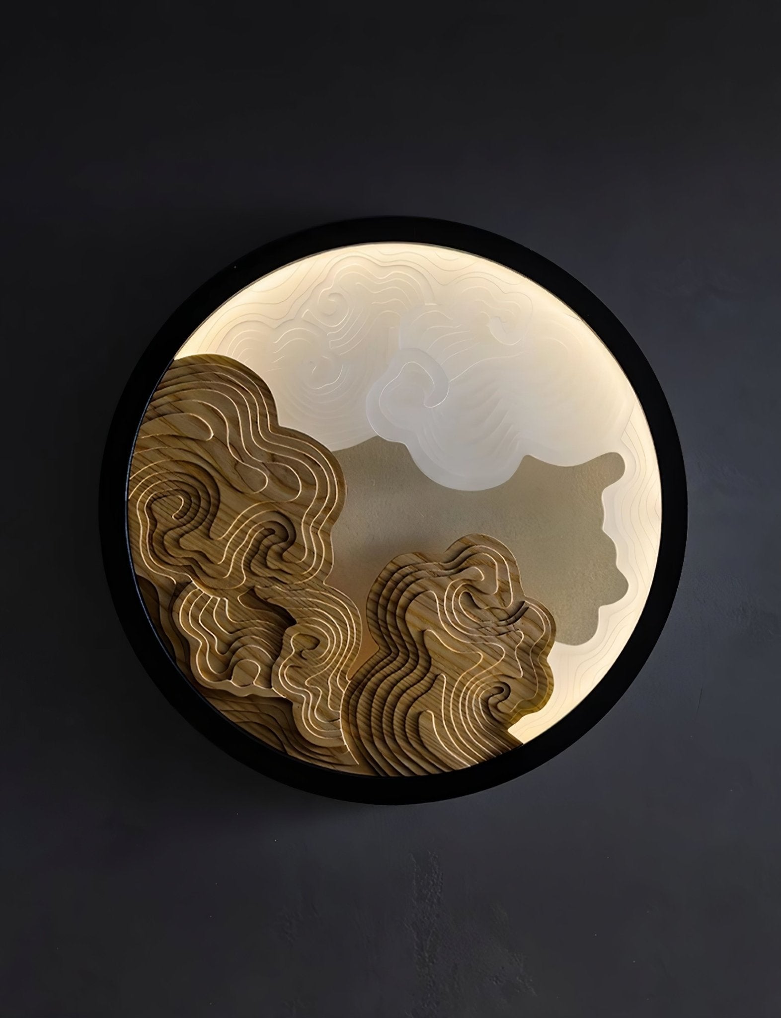 Grayson Modern Wood Wall Lamp-Neutral Decor