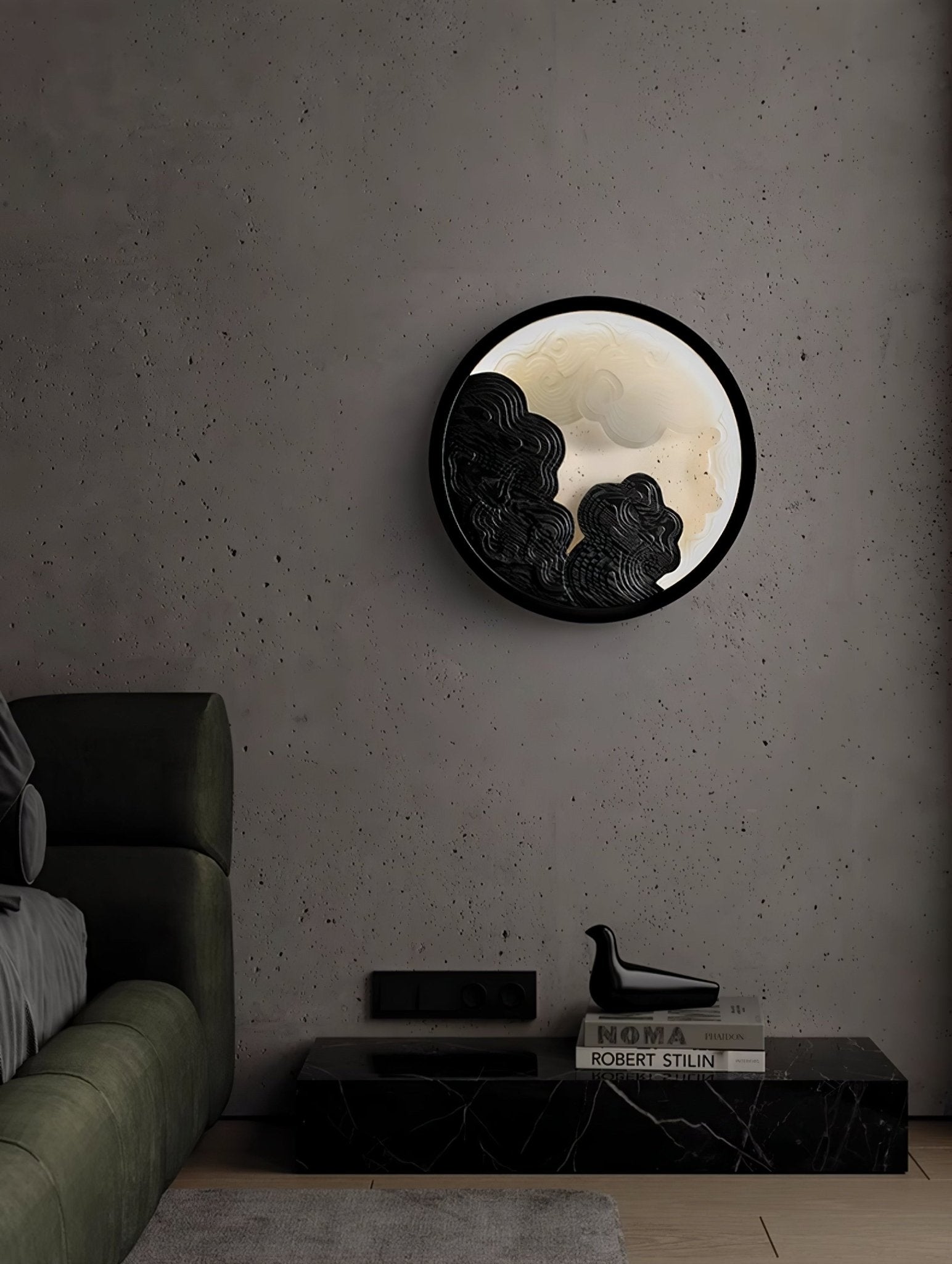 Grayson Modern Wood Wall Lamp-Neutral Decor