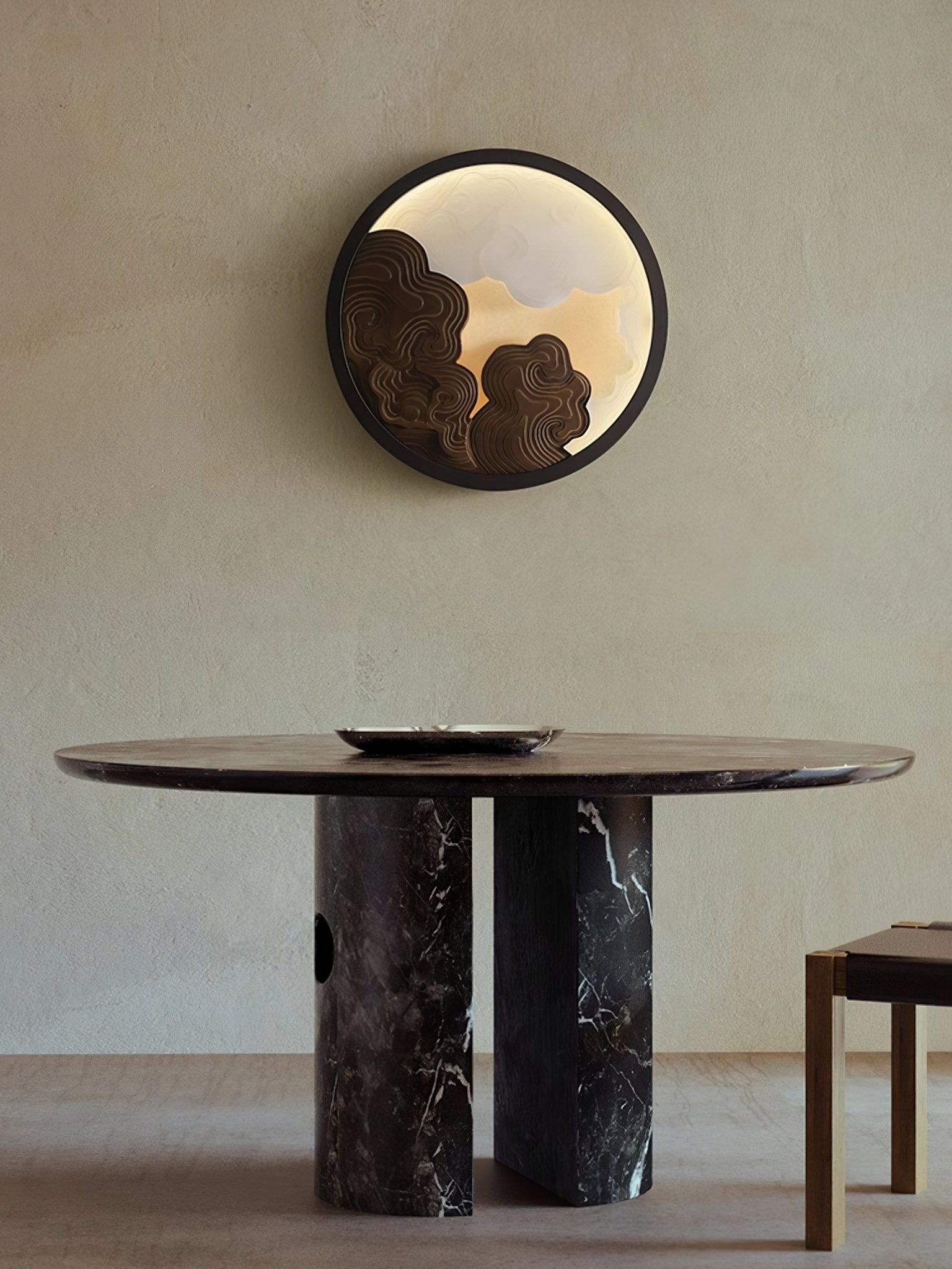 Grayson Modern Wood Wall Lamp-Neutral Decor