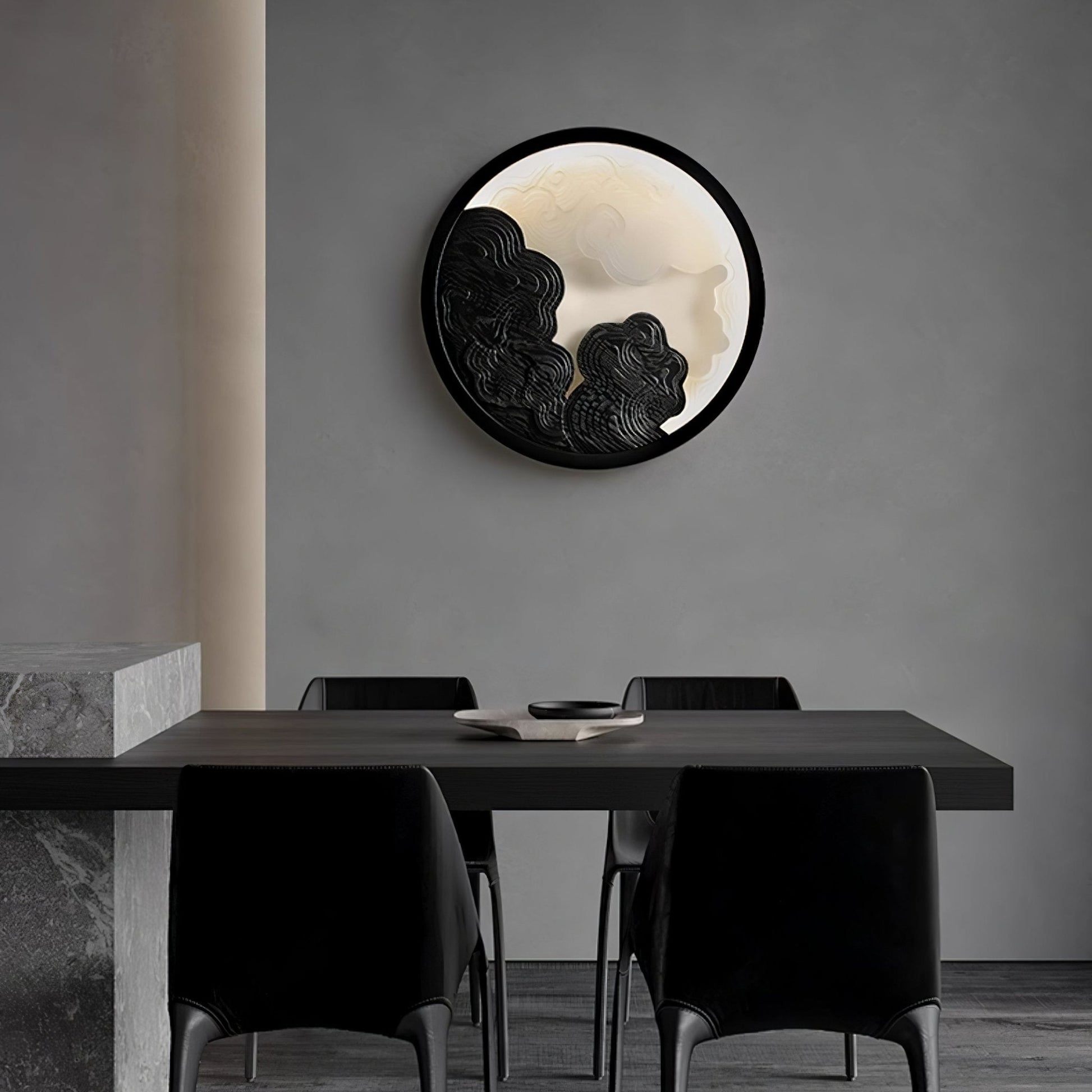 Grayson Modern Wood Wall Lamp-Neutral Decor