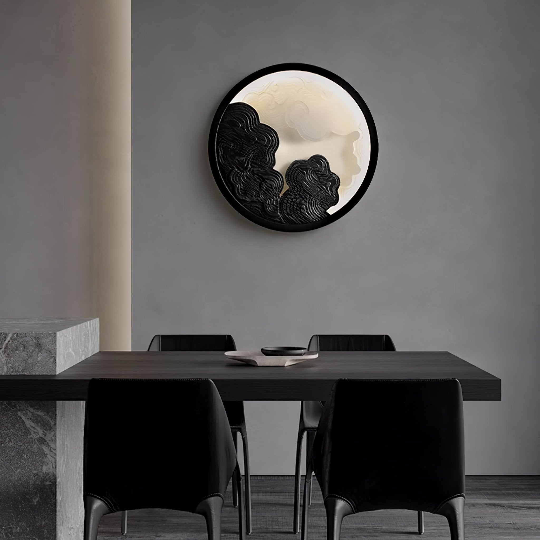 Grayson Modern Wood Wall Lamp-Neutral Decor