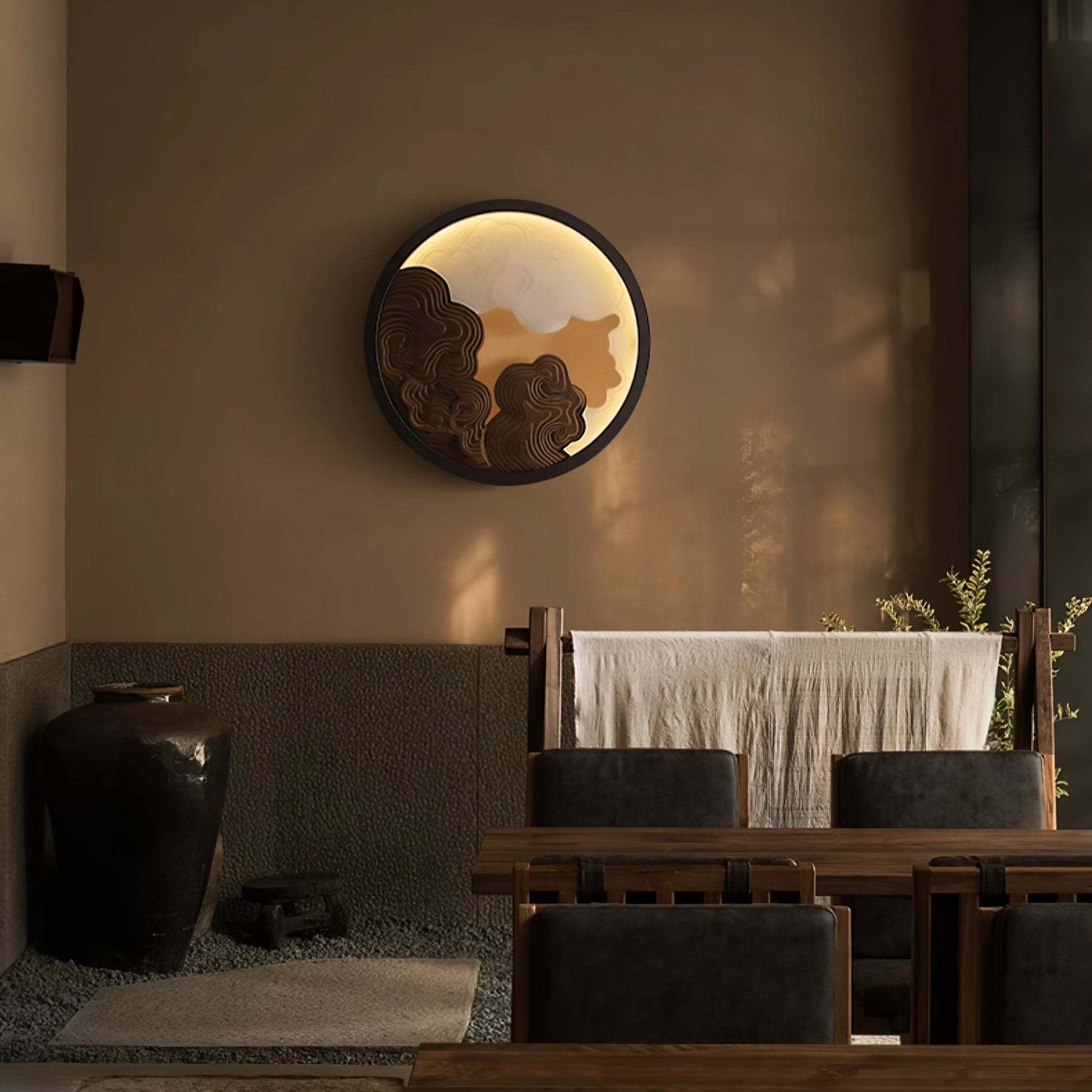 Grayson Modern Wood Wall Lamp-Neutral Decor
