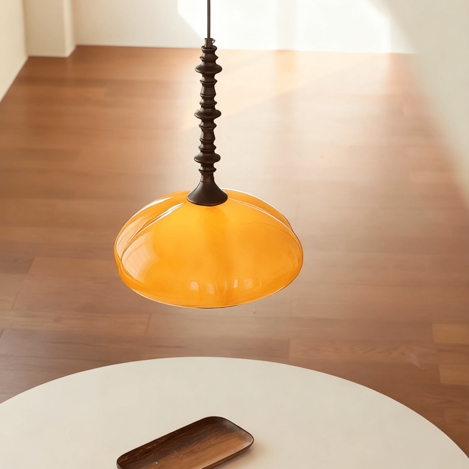 Citrus Bloom Pendant Light-Neutral Decor