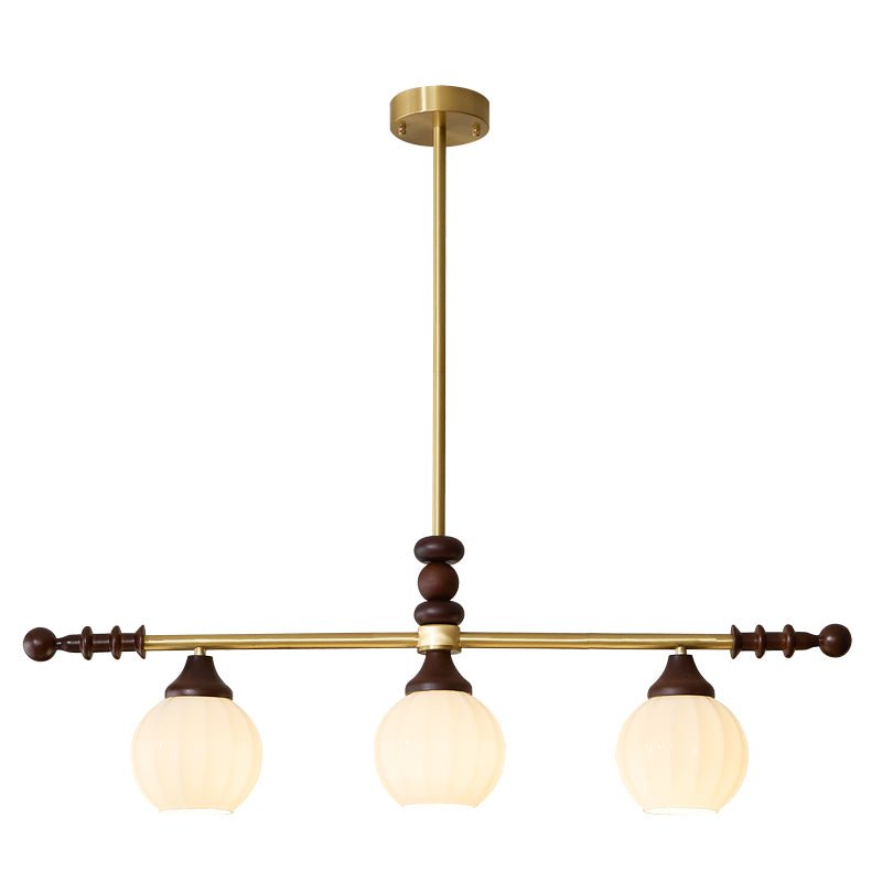 Vosole Traditional Elegance Vintage Wood Chandelier-Neutral Decor