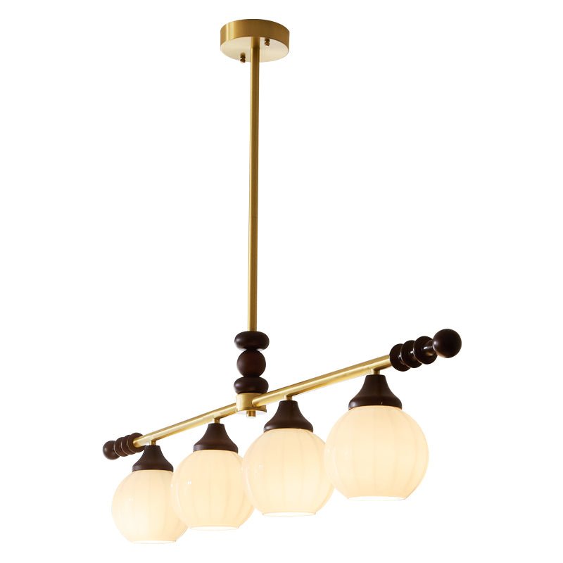 Vosole Traditional Elegance Vintage Wood Chandelier-Neutral Decor