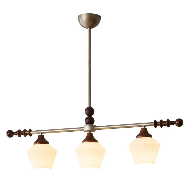 Vosole Traditional Elegance Vintage Wood Chandelier-Neutral Decor