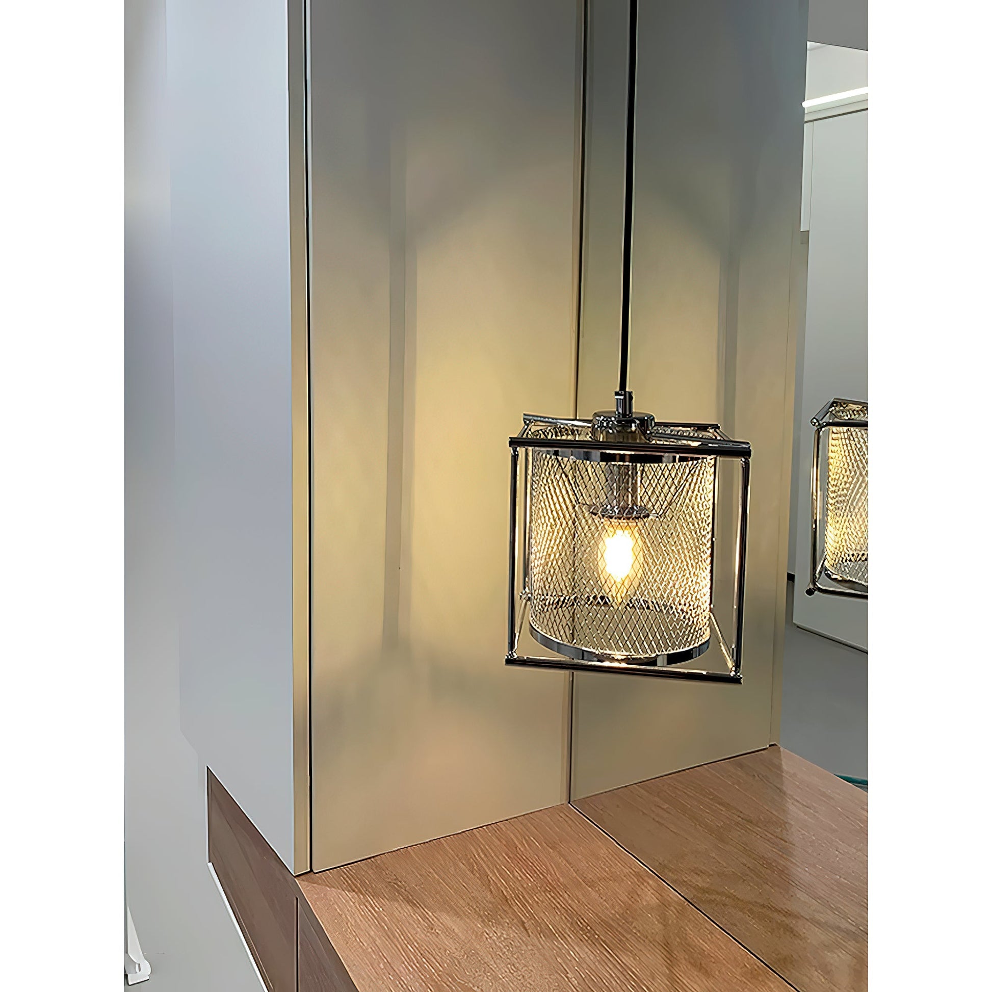 Clarus Pendant Lamp in a minimalist living space.