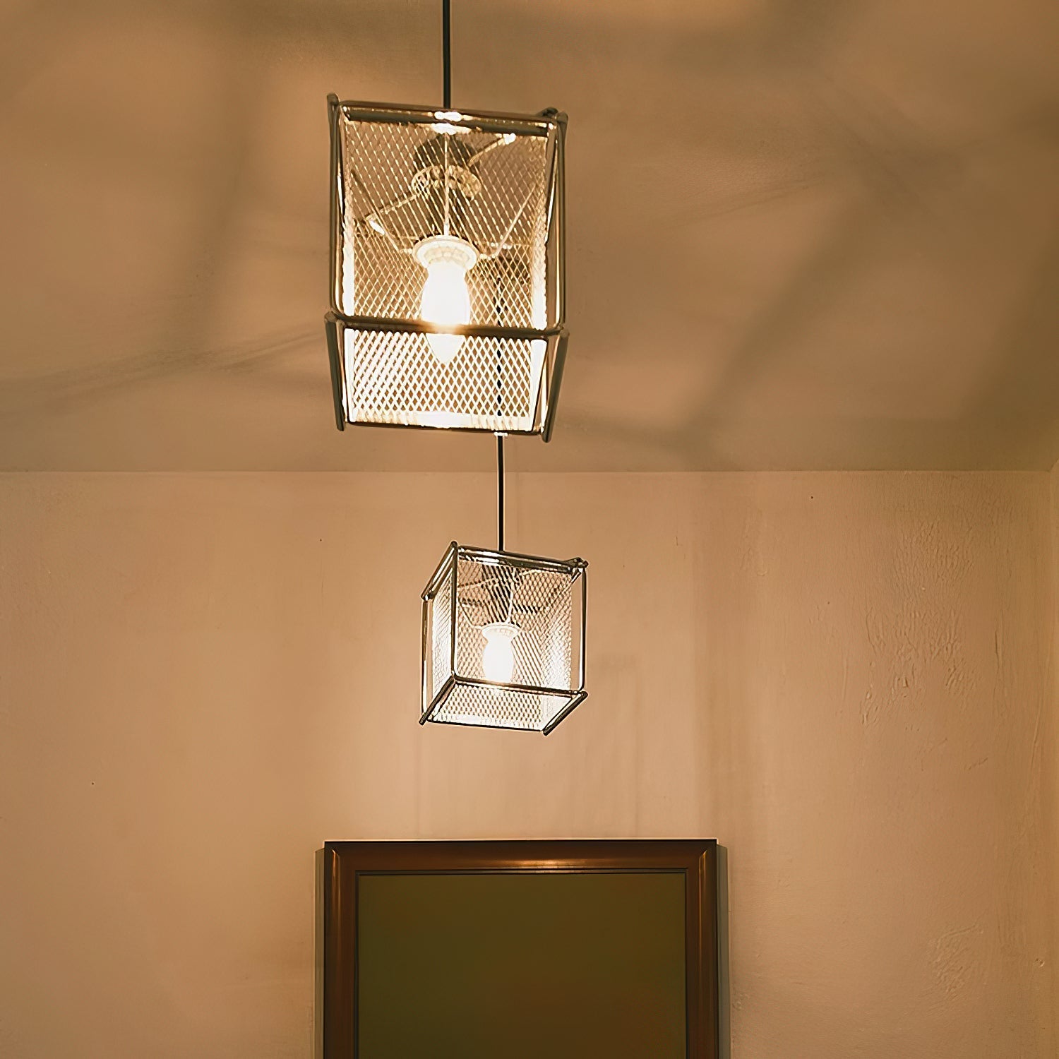 Lifestyle image of the Clarus Pendant Lamp in a modern kitchen setting.