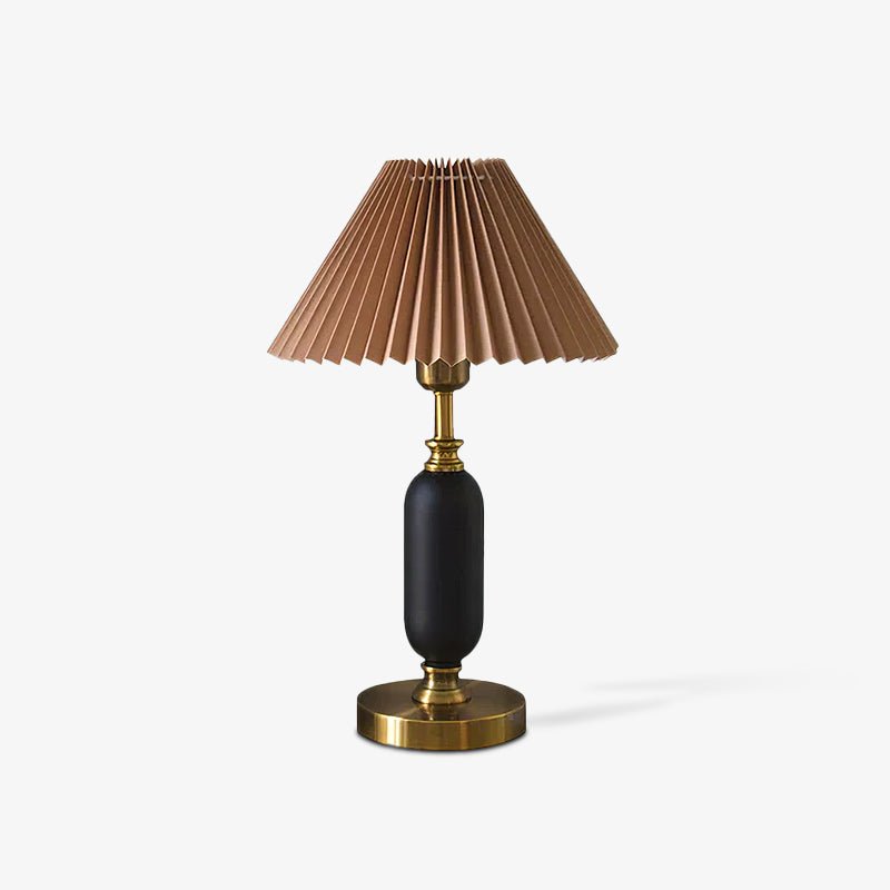 Aurmarila Fabric Table Lamp-Neutral Decor