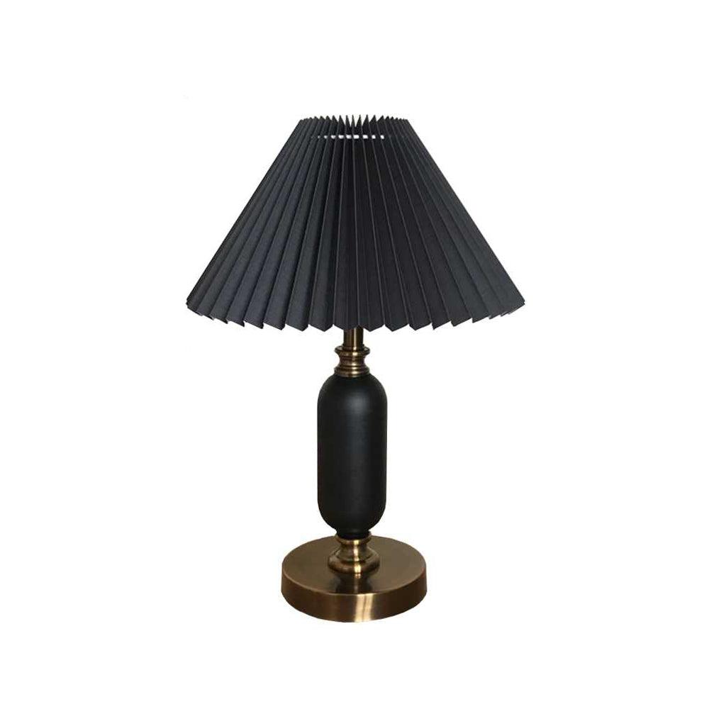 Aurmarila Fabric Table Lamp-Neutral Decor
