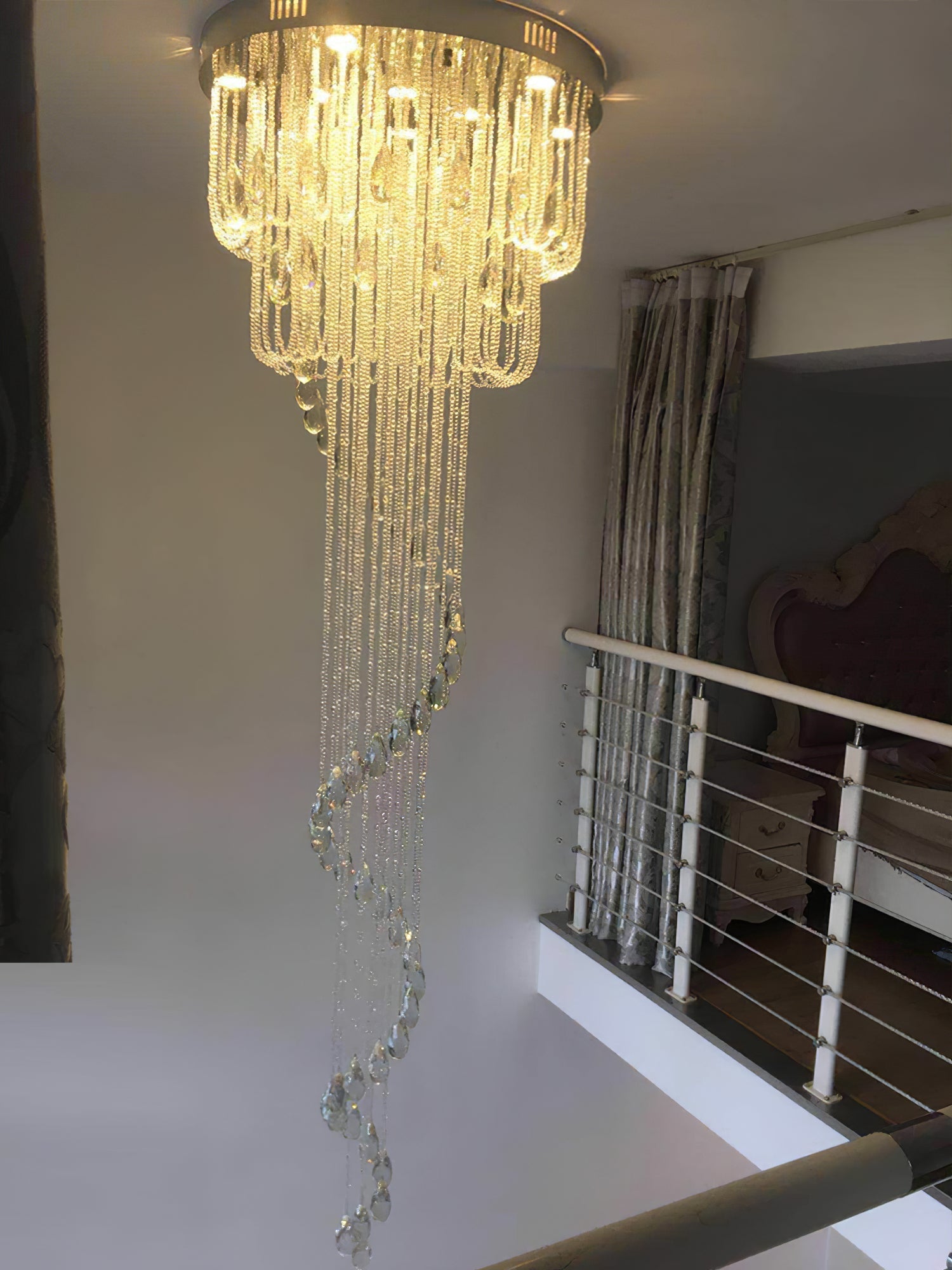 Evlaeia Postmodern Luxury Classic Crystal Chandelier-Neutral Decor