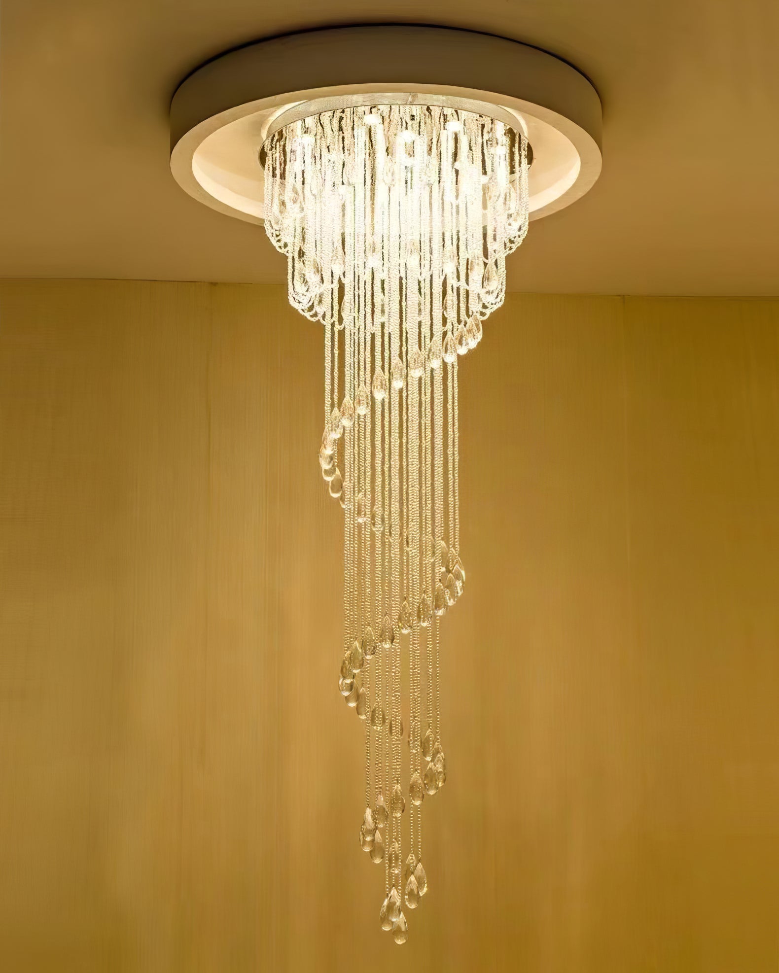 Evlaeia Postmodern Luxury Classic Crystal Chandelier-Neutral Decor